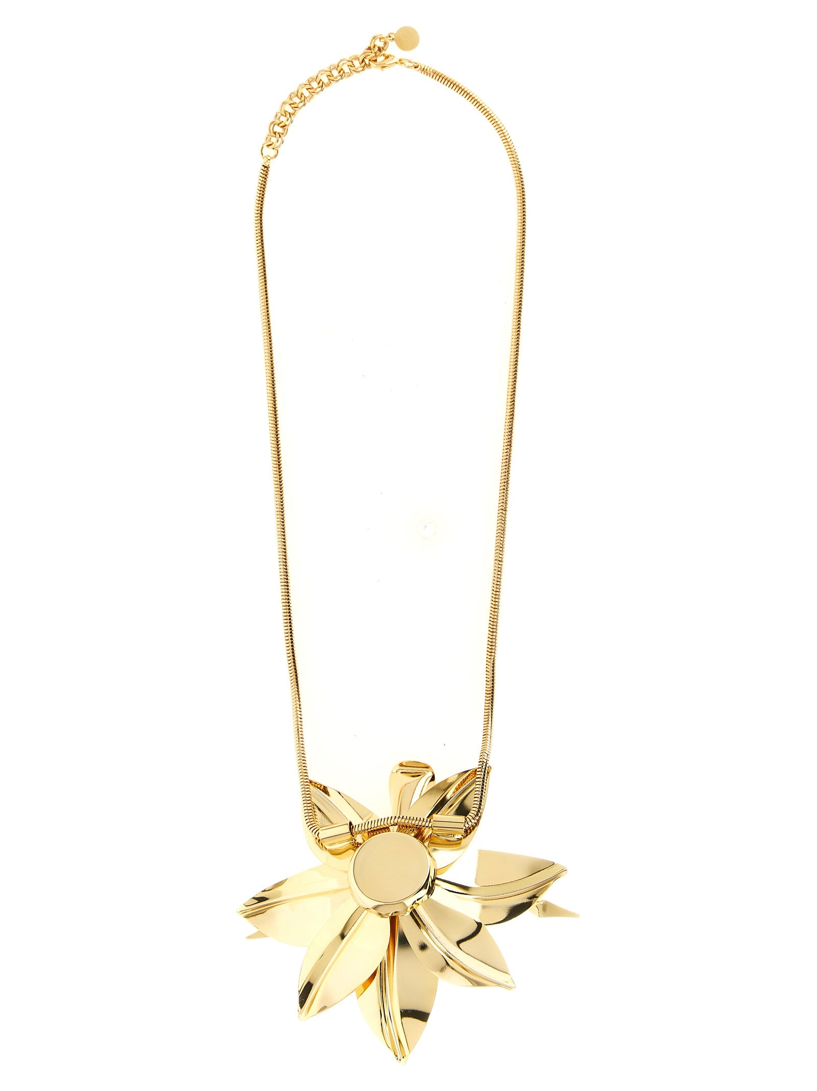 Paco Rabanne Flower Pendant Necklace