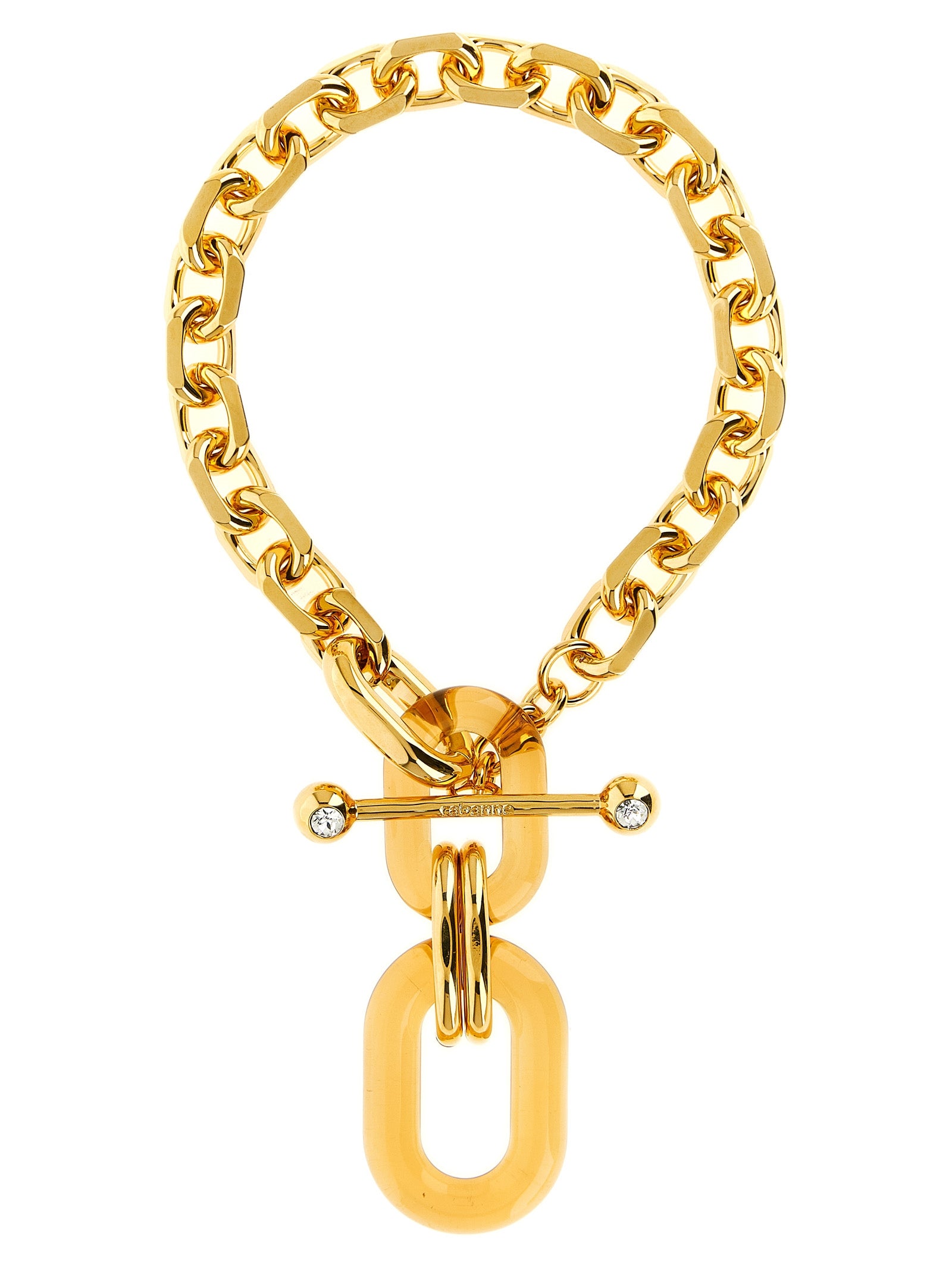Paco Rabanne Oversized Mesh Necklace