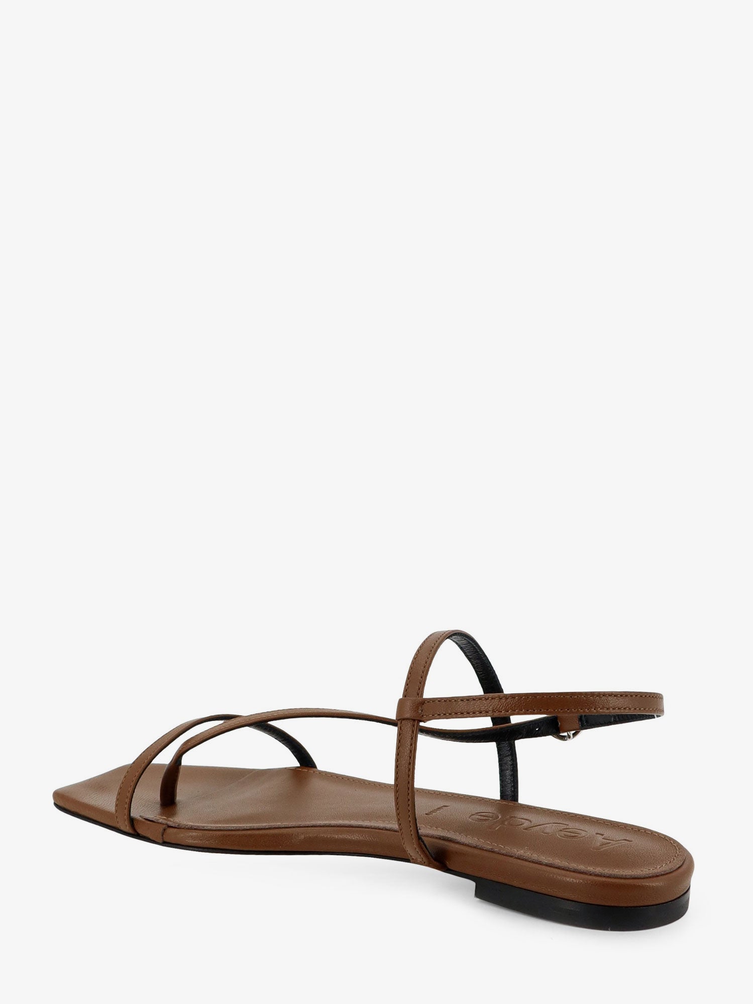 Aeyde Ella Flat Leather Sandals