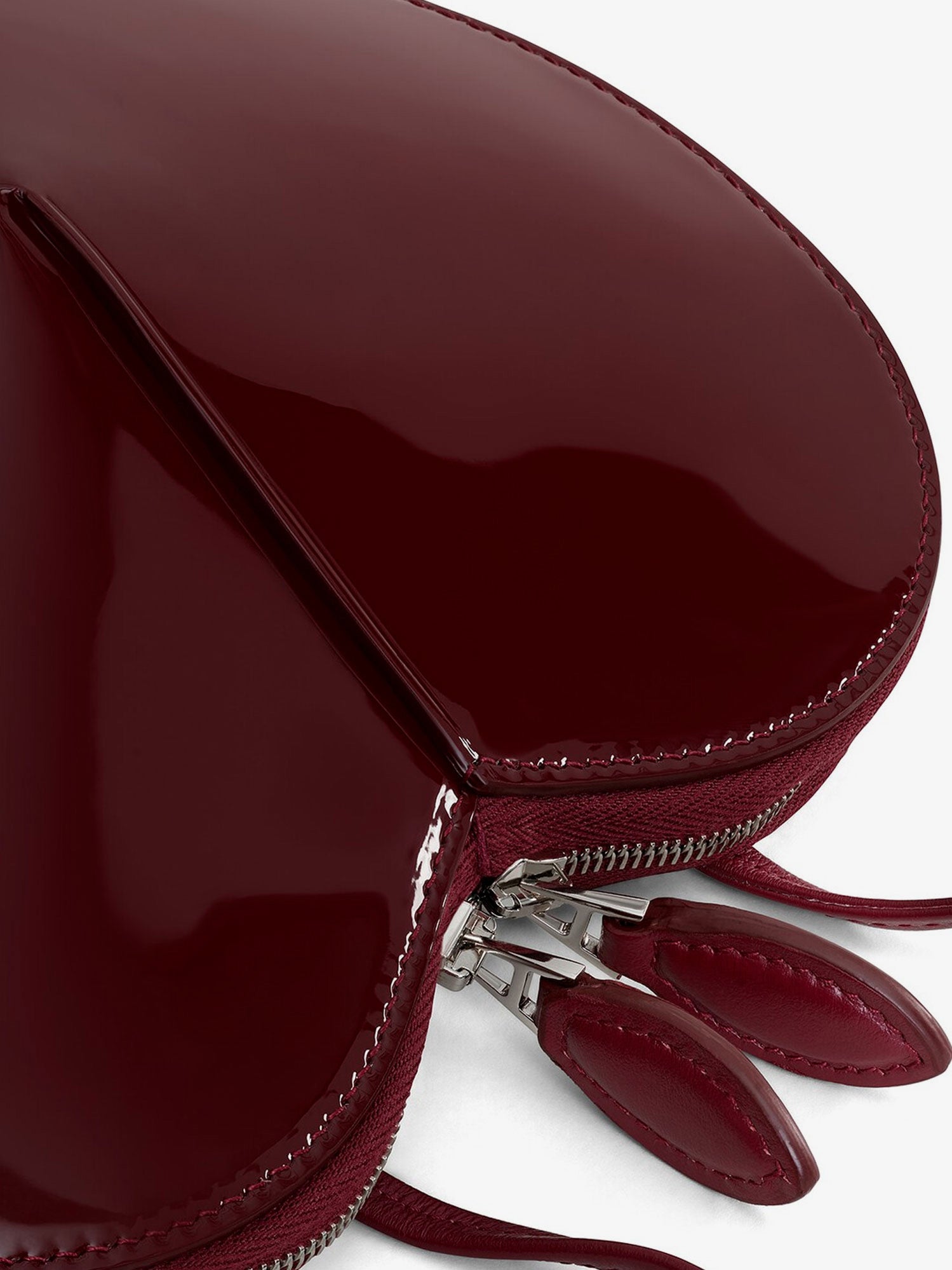 Alaïa Le Coeur Patent Leather Crossbody Bag