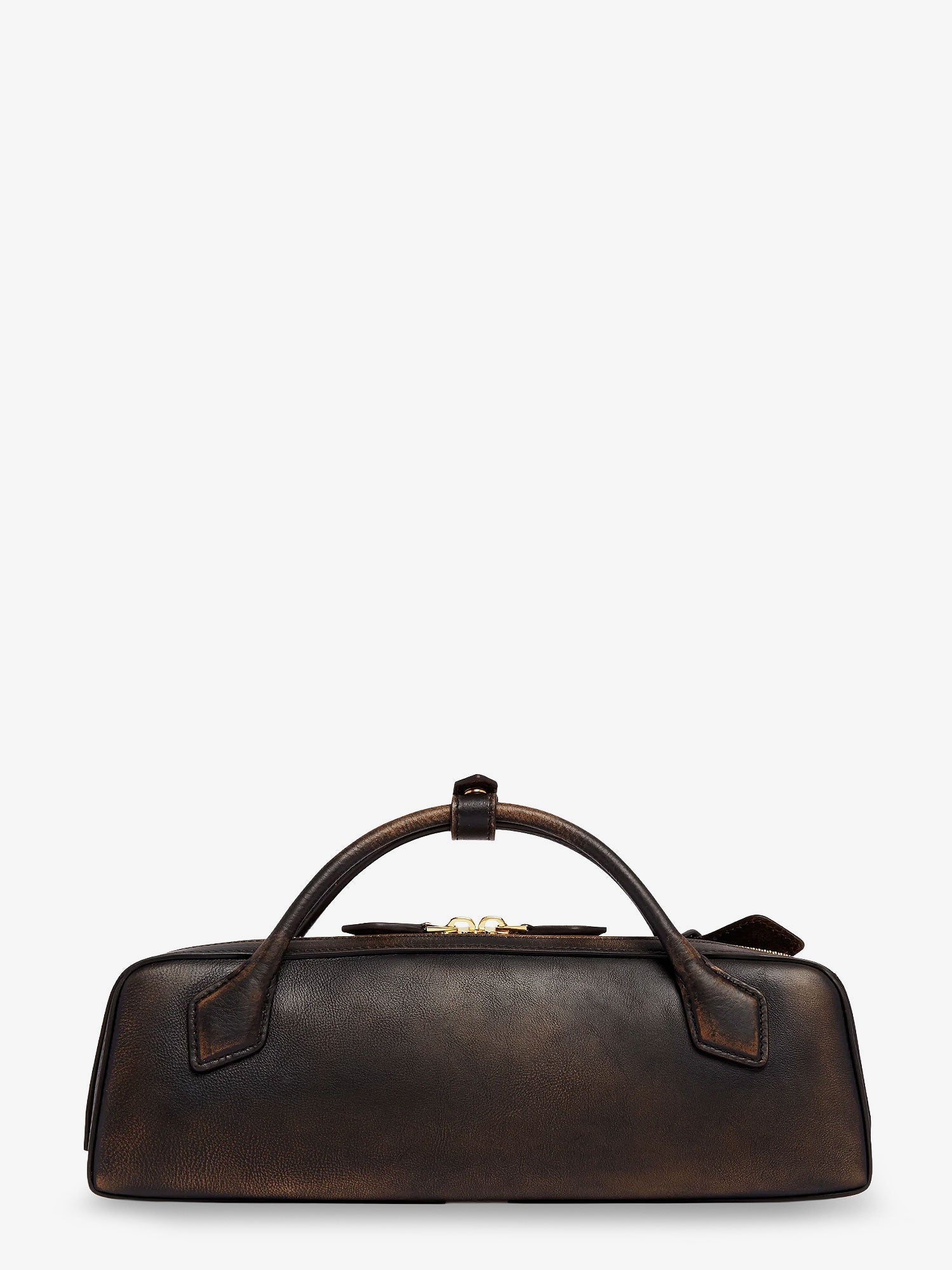 Alaïa Teckel Used-effect Leather Handbag