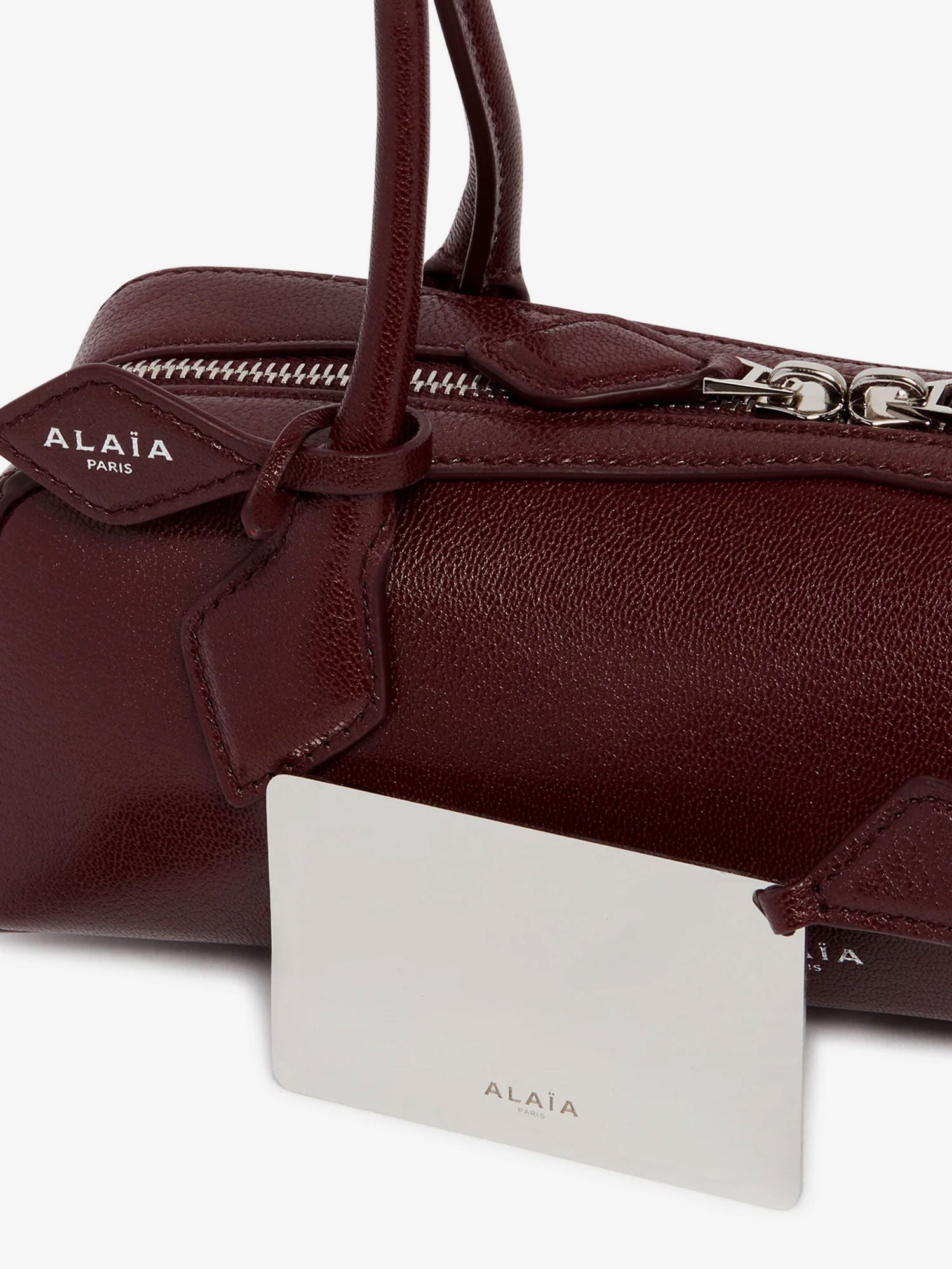 Alaïa Teckel Small Leather Shoulder Bag