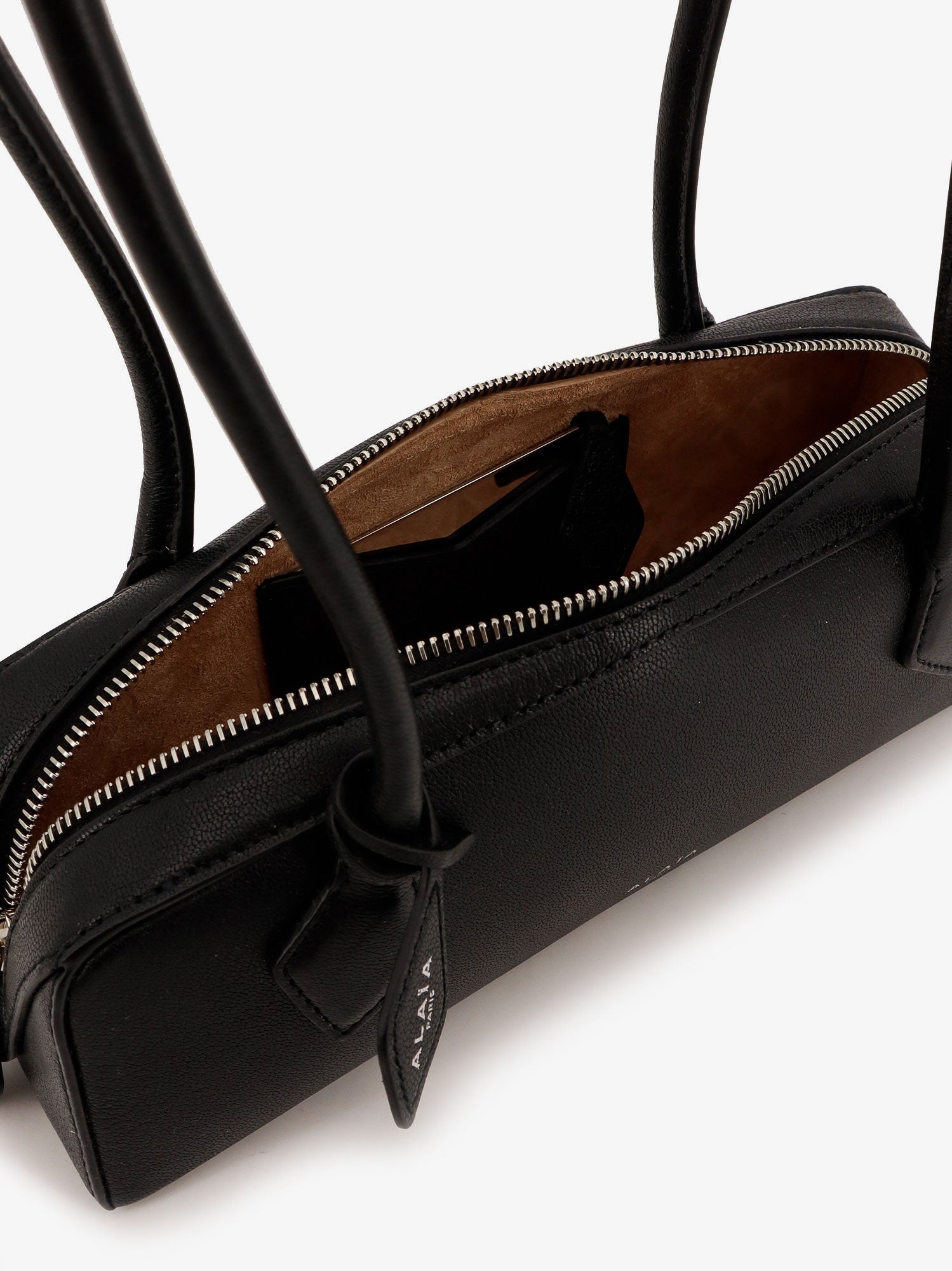 Alaïa Teckel Small Leather Shoulder Bag