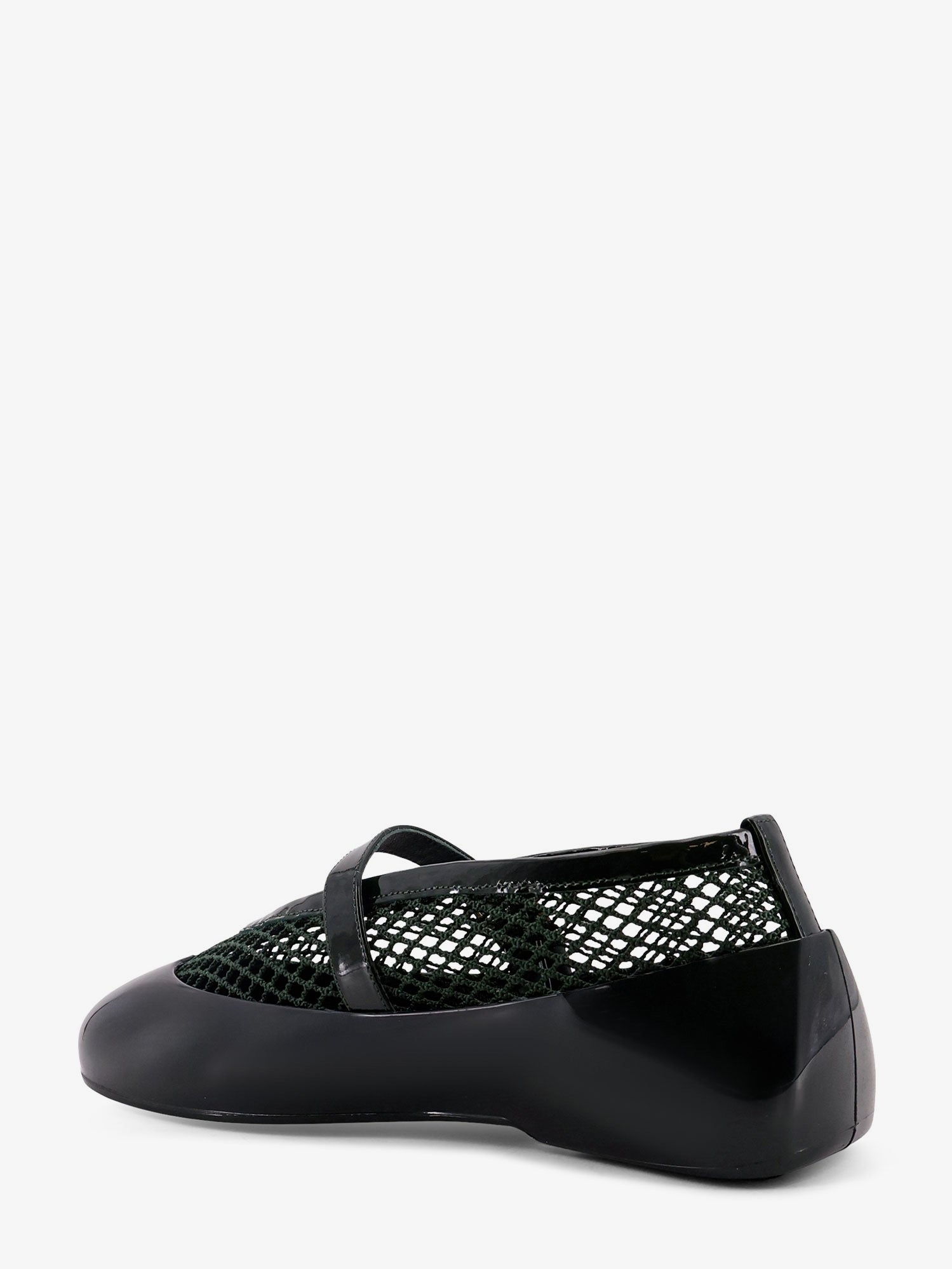 Alaïa Mesh Rubber Flat Ballerinas