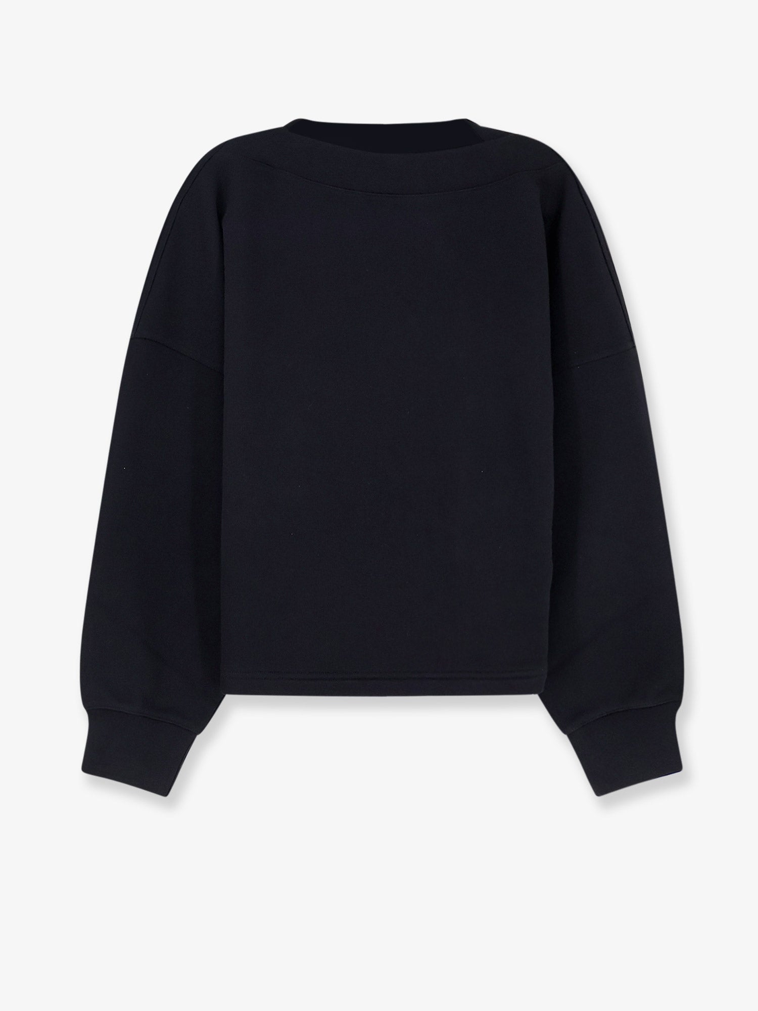 Alaïa Boatneck Cotton Sweatshirt