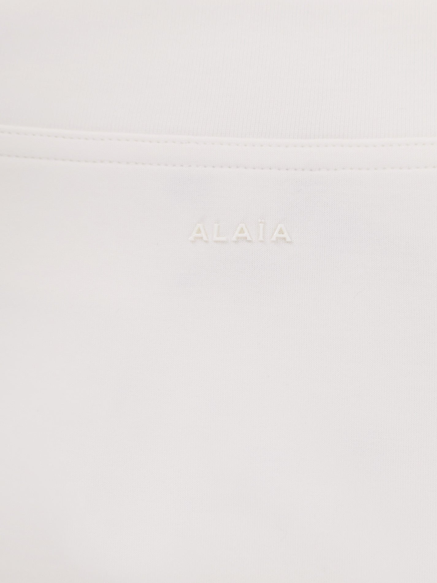 Alaïa Cap Cotton Blend T-shirt