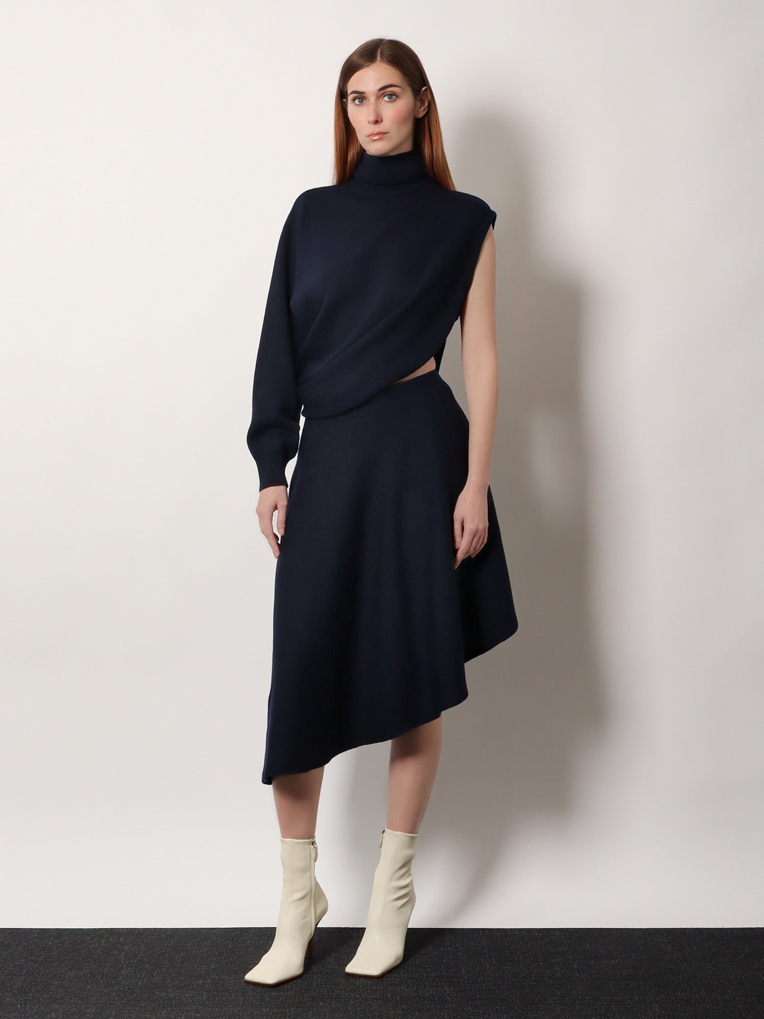 Alaïa Cut-out Virgin Wool Dress