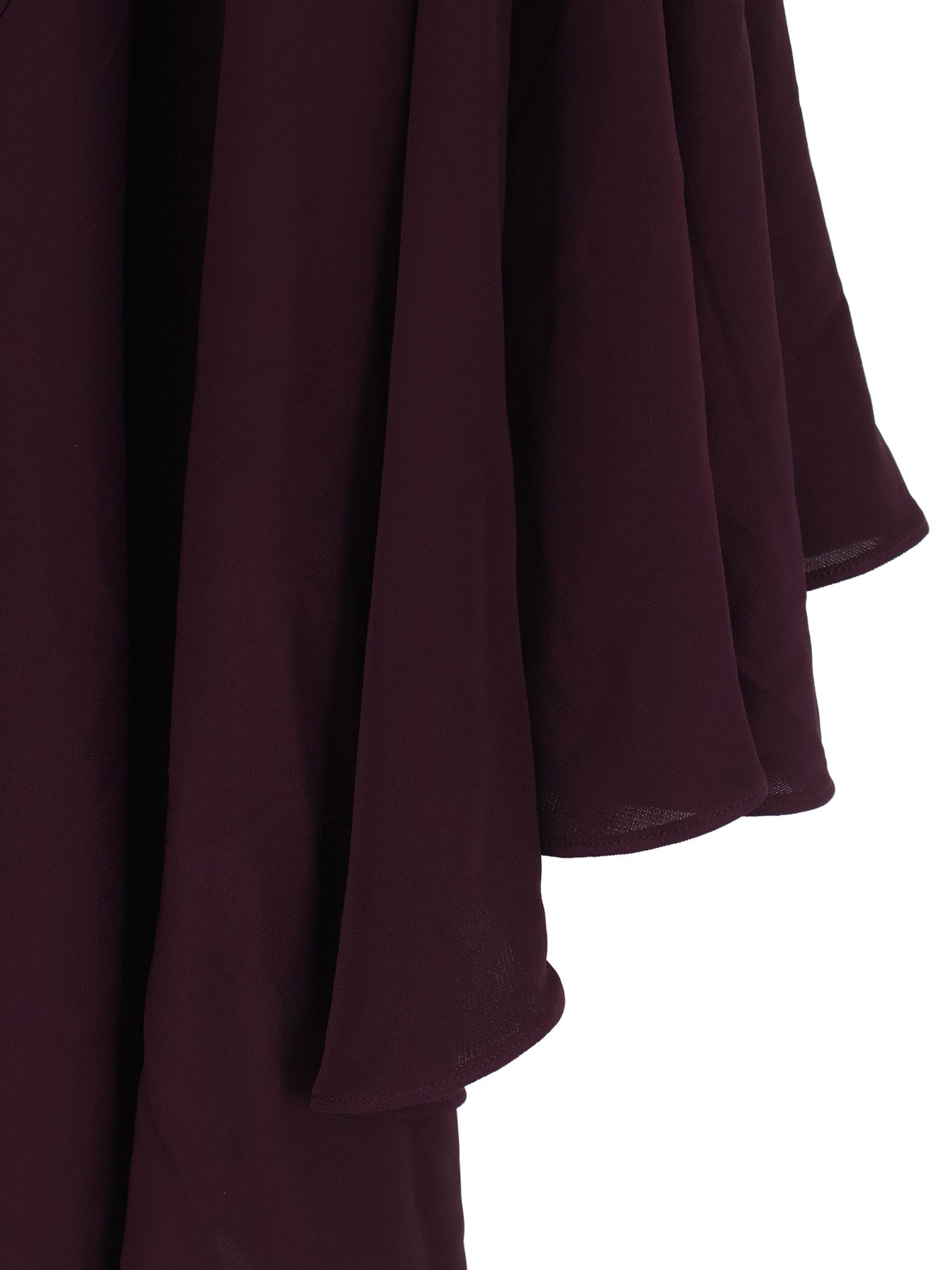 Alaïa Long Asymmetrical Viscose Dress