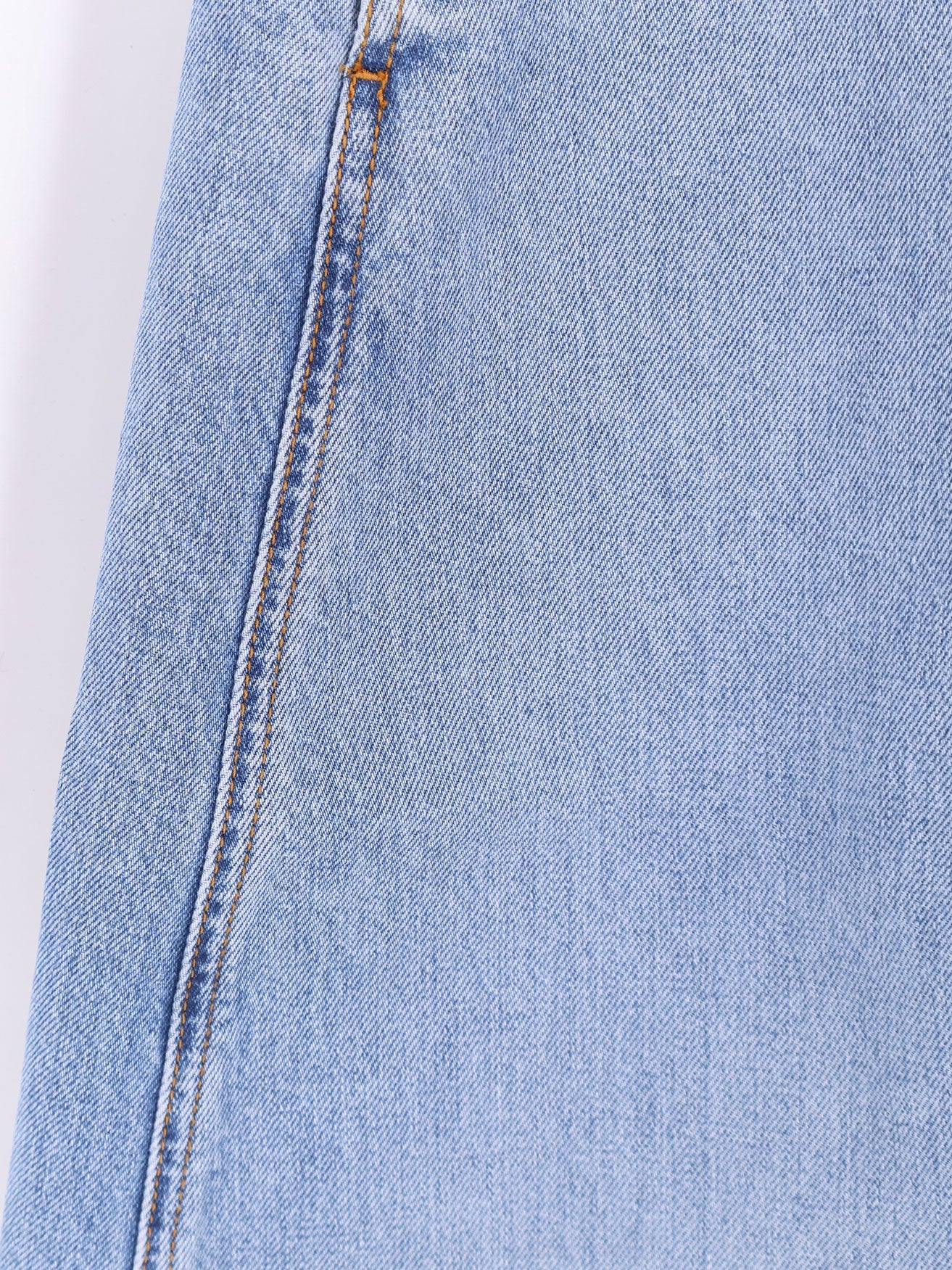 Alaïa Round Denim Jumpsuit