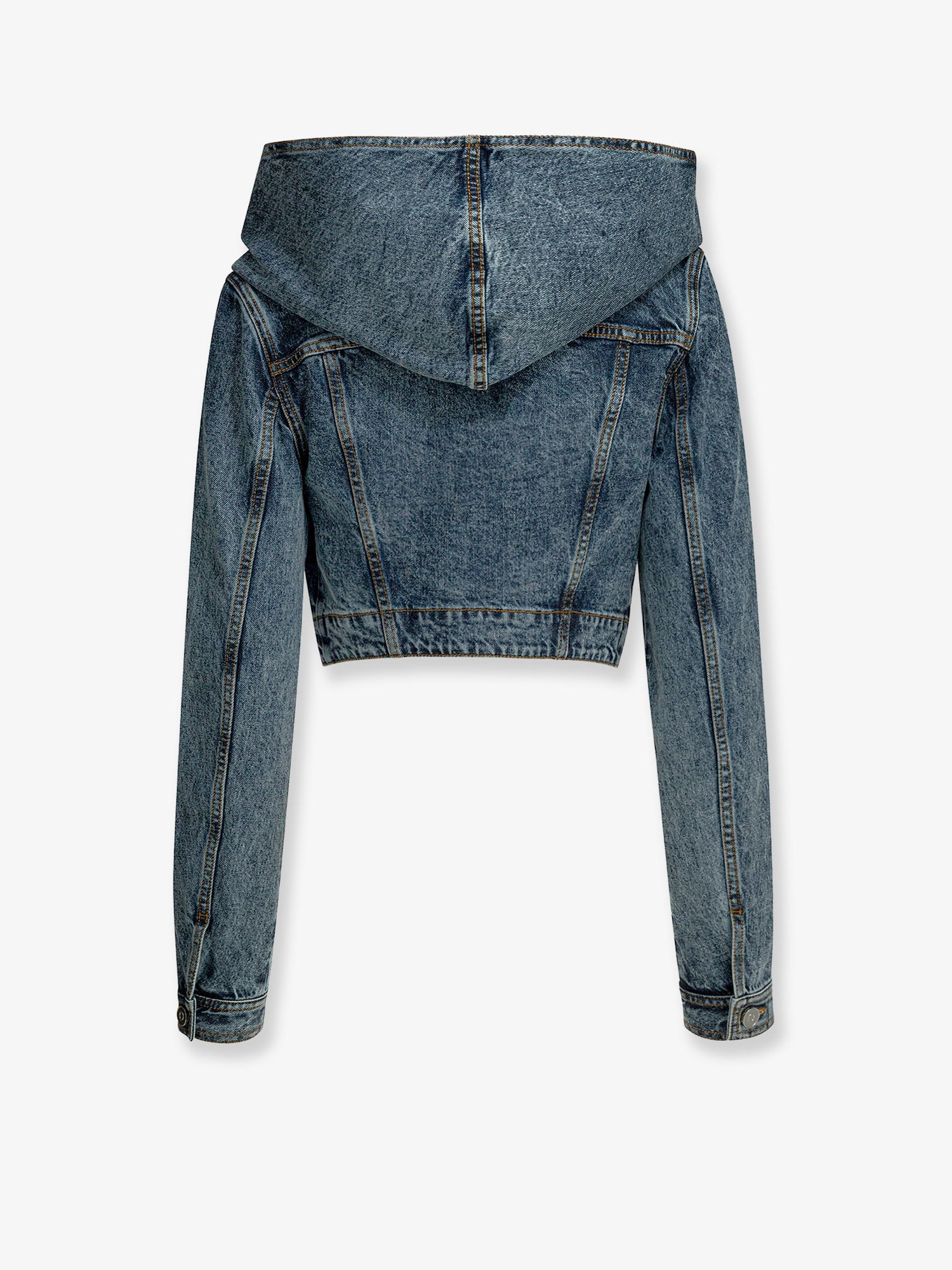 Alaïa Hooded Denim Jacket