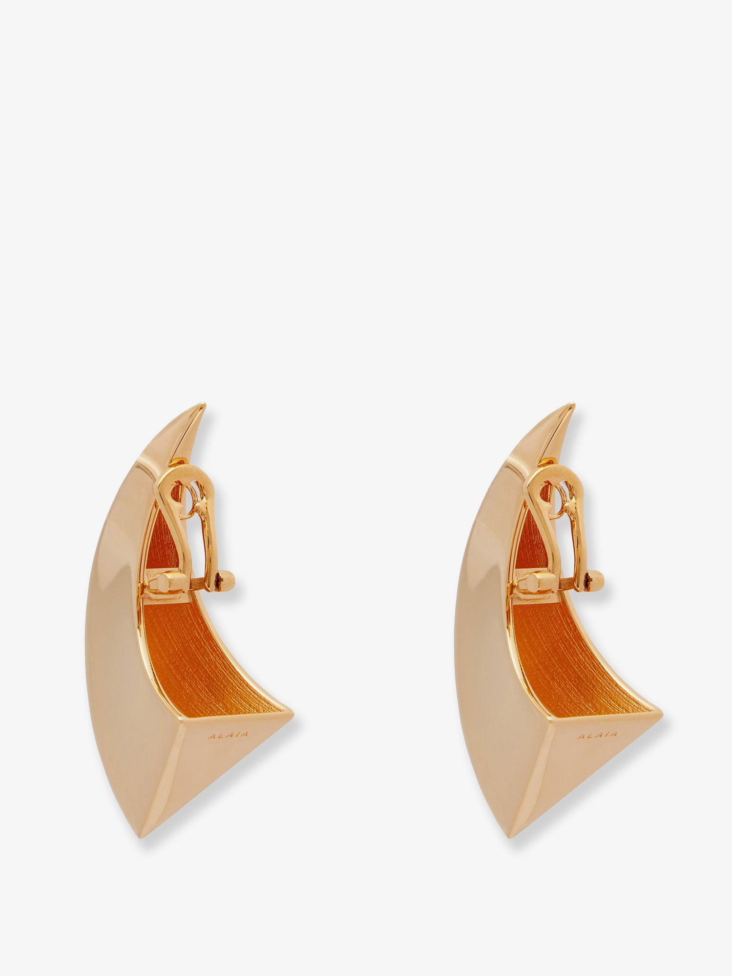 Alaïa Brass Earrings