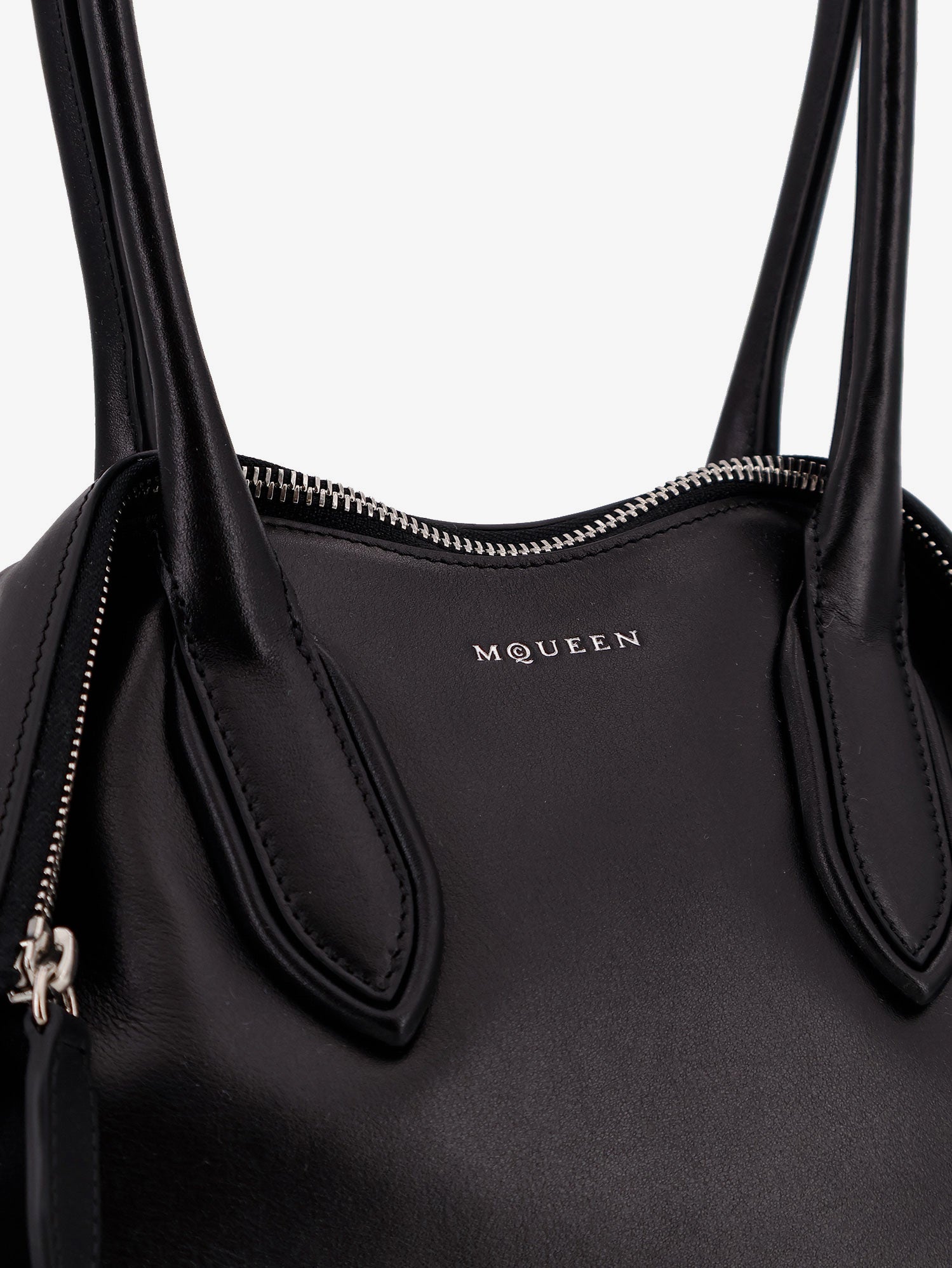 Alexander McQueen Manta Leather Shoulder Bag