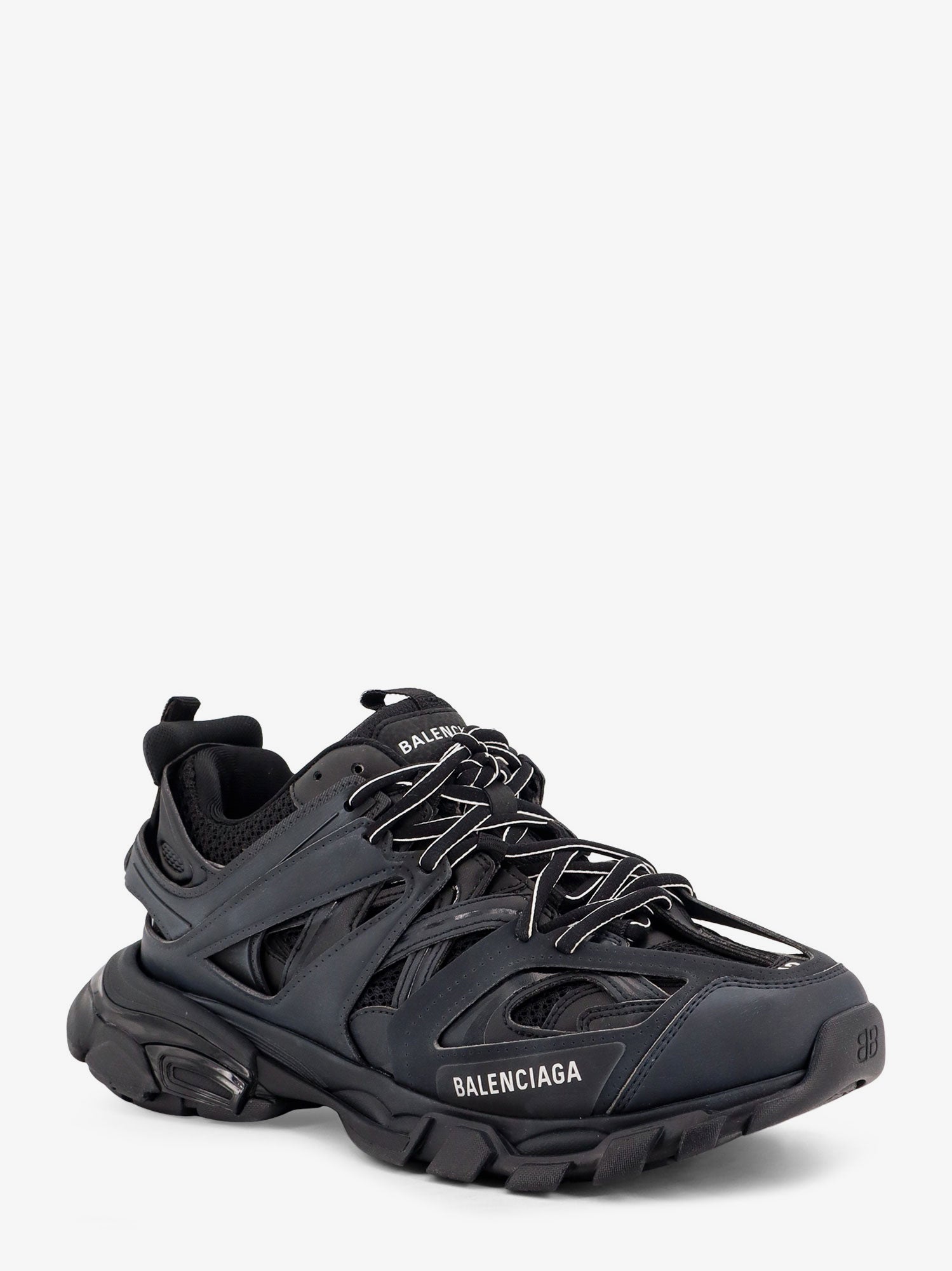 Balenciaga Track Nylon And Mesh Sneakers