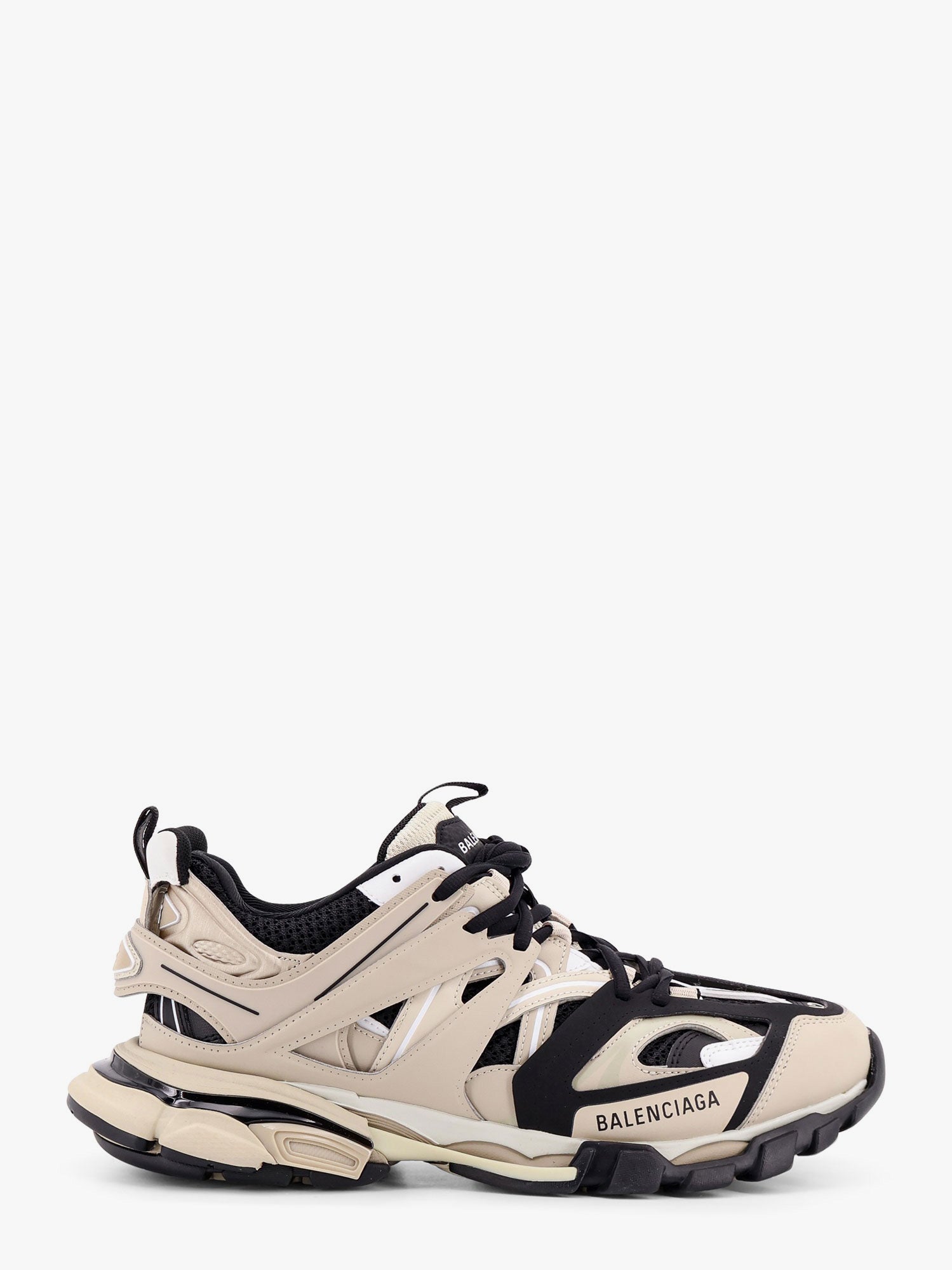 Balenciaga Mesh And Rubber Track Sneakers