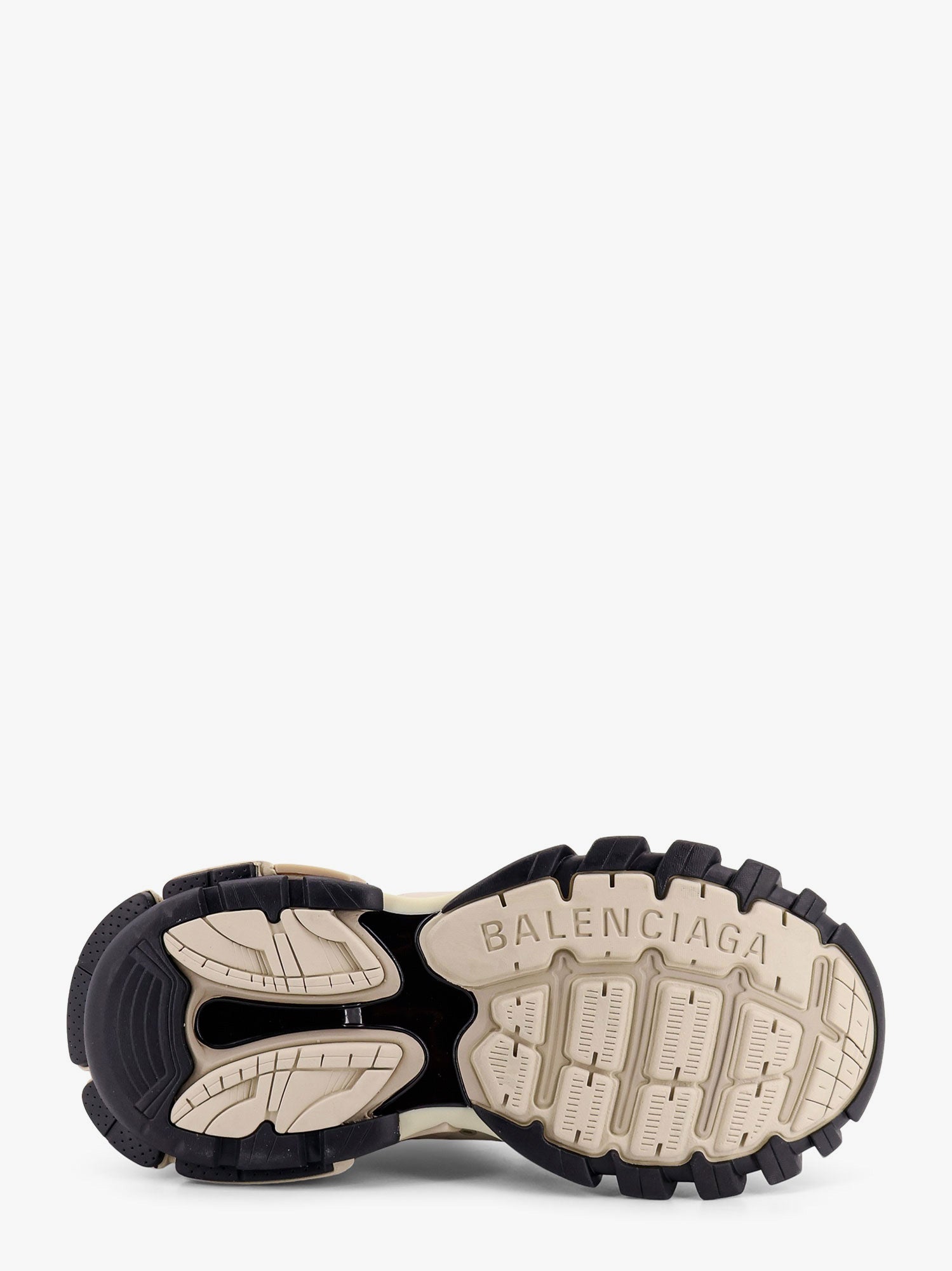 Balenciaga Mesh And Rubber Track Sneakers