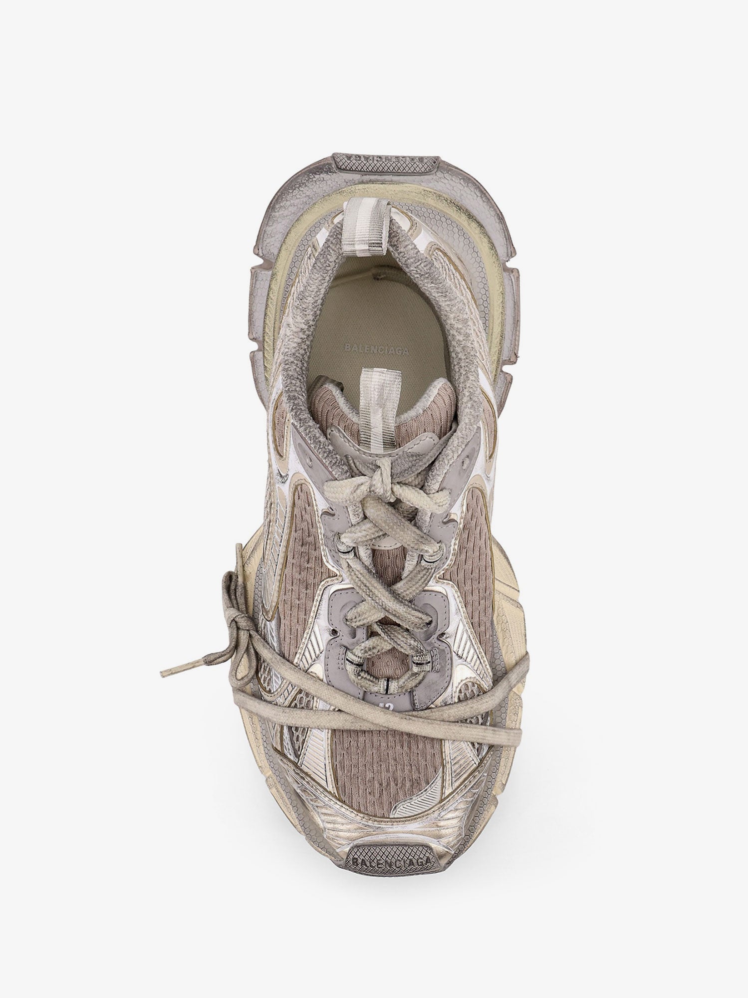 Balenciaga 3xl Low-top Mesh Sneakers