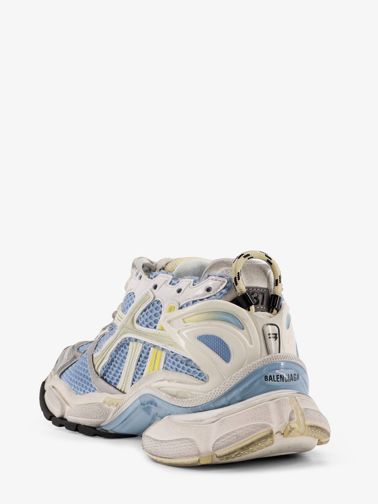 Balenciaga Low-top Runner Mesh Sneakers