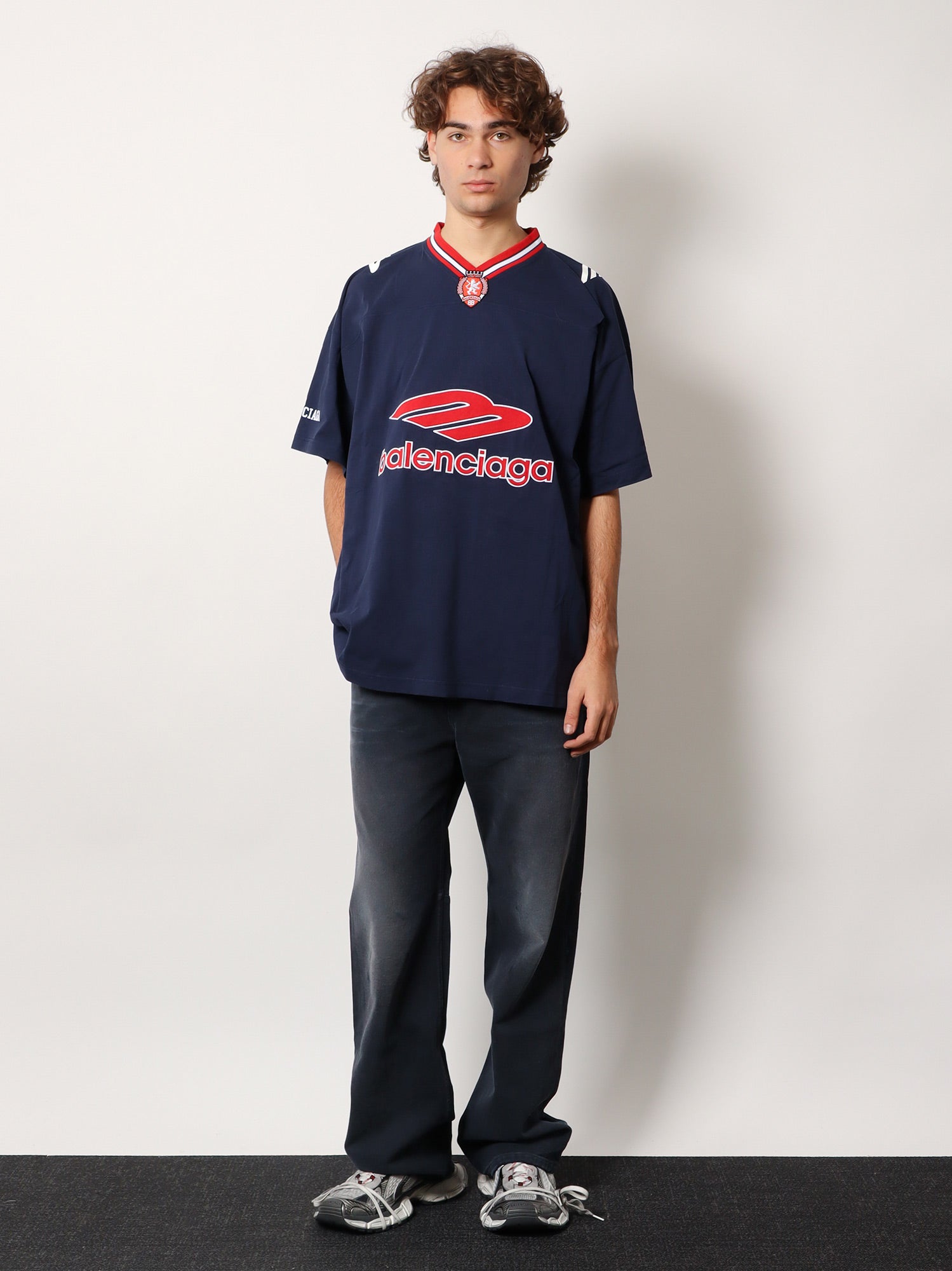 Balenciaga 3b Football Jersey T-shirt