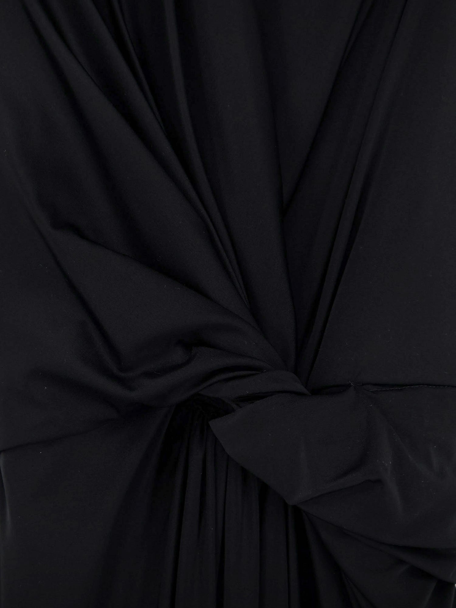 Balenciaga Stretch Fabric Long Asymmetrical Dress