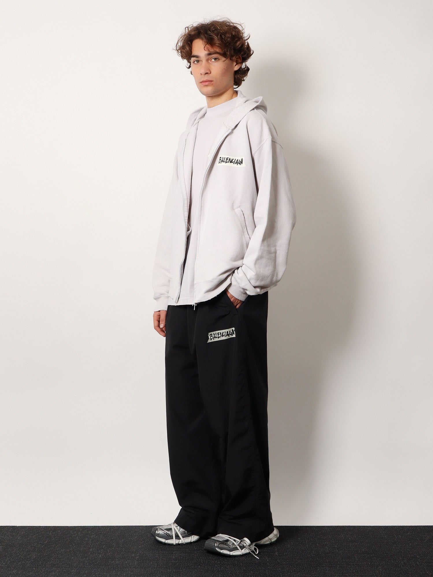 Balenciaga Cotton And Nylon Tracksuit Pants