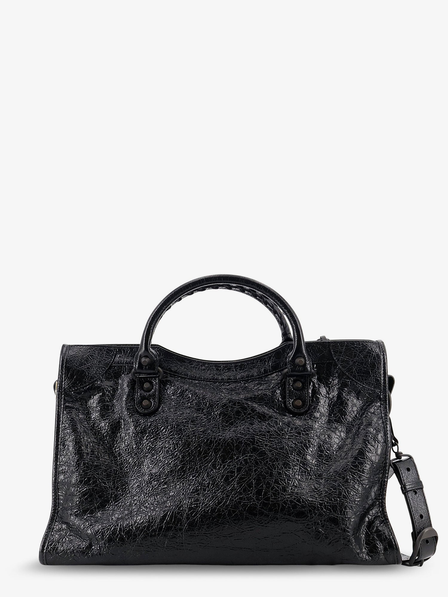 Balenciaga Le City Medium Leather Handbag