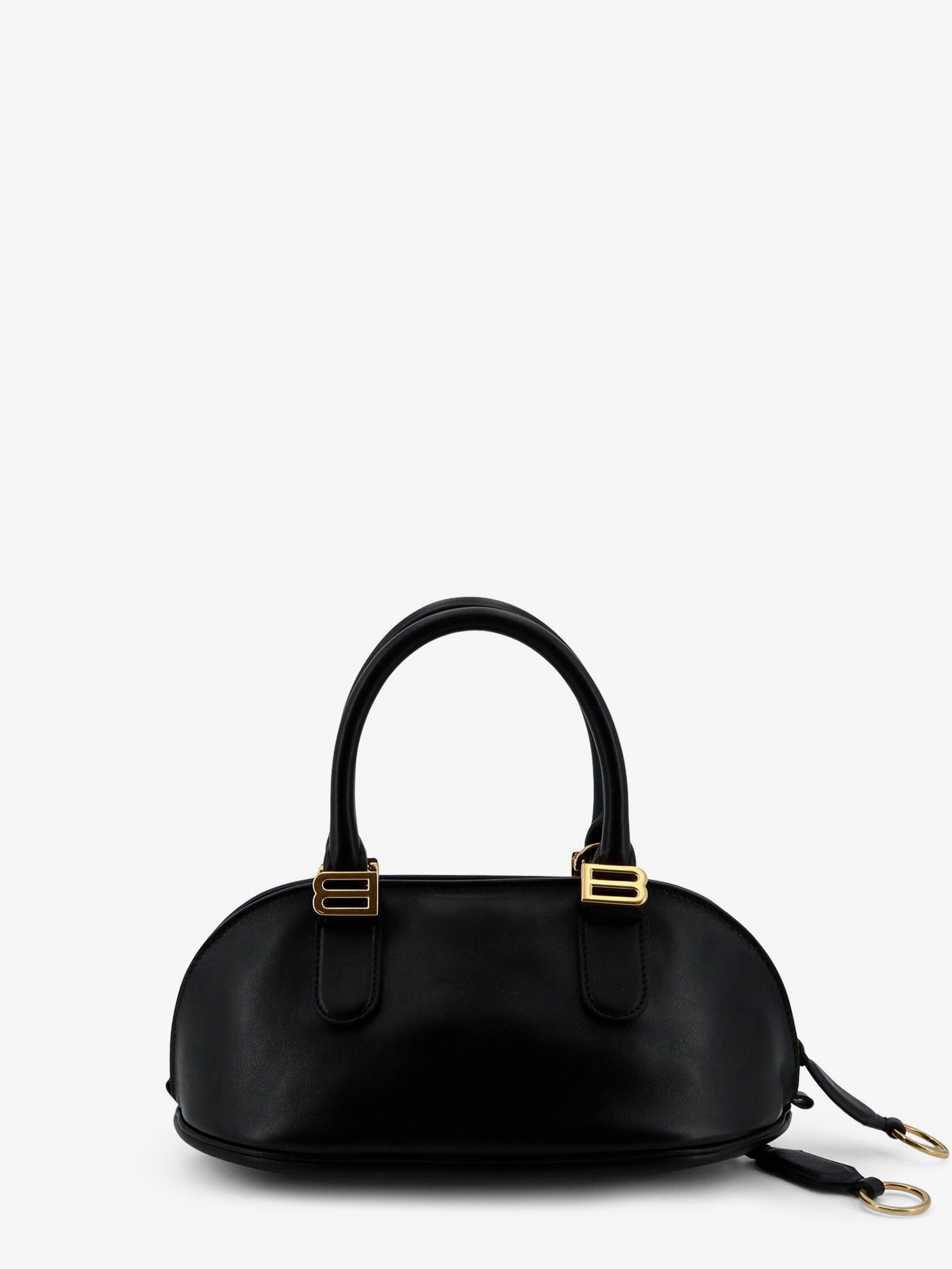 Balenciaga Bowling Bolero Leather Handbag