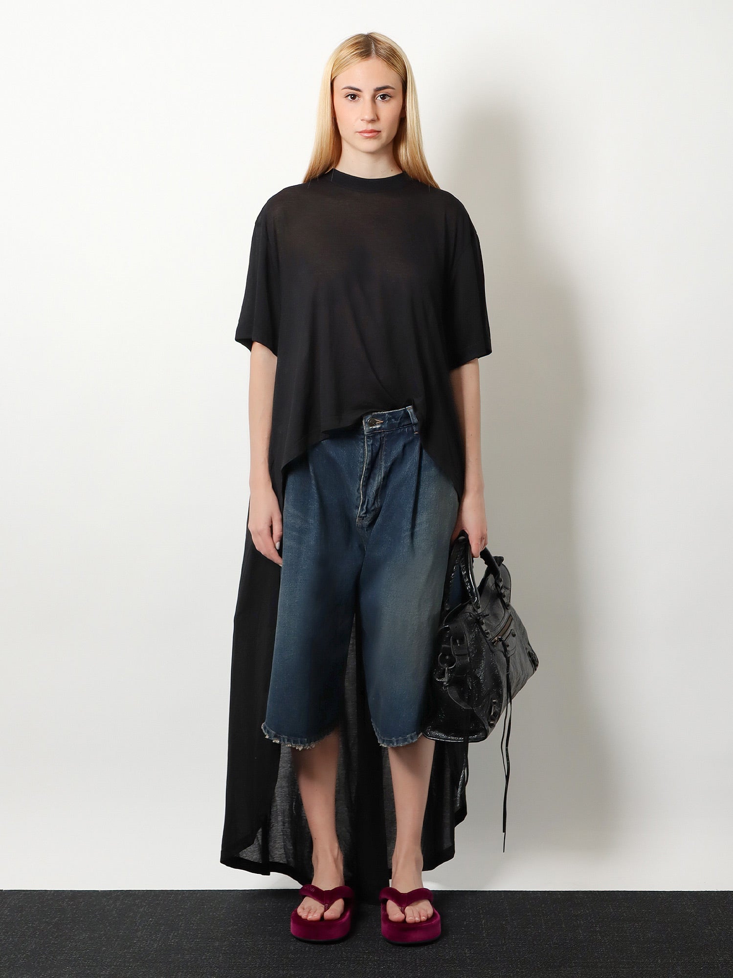 Balenciaga Long Jersey T-shirt