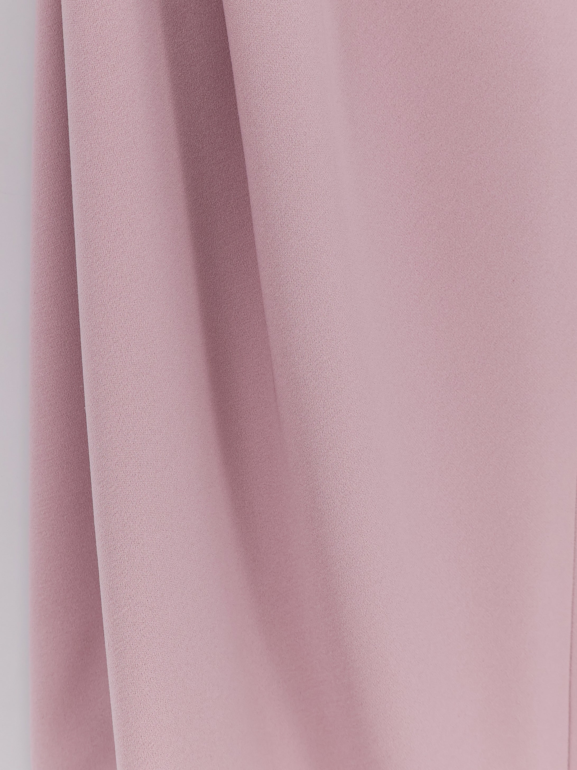 Balenciaga Midi Sack Silk And Wool Dress