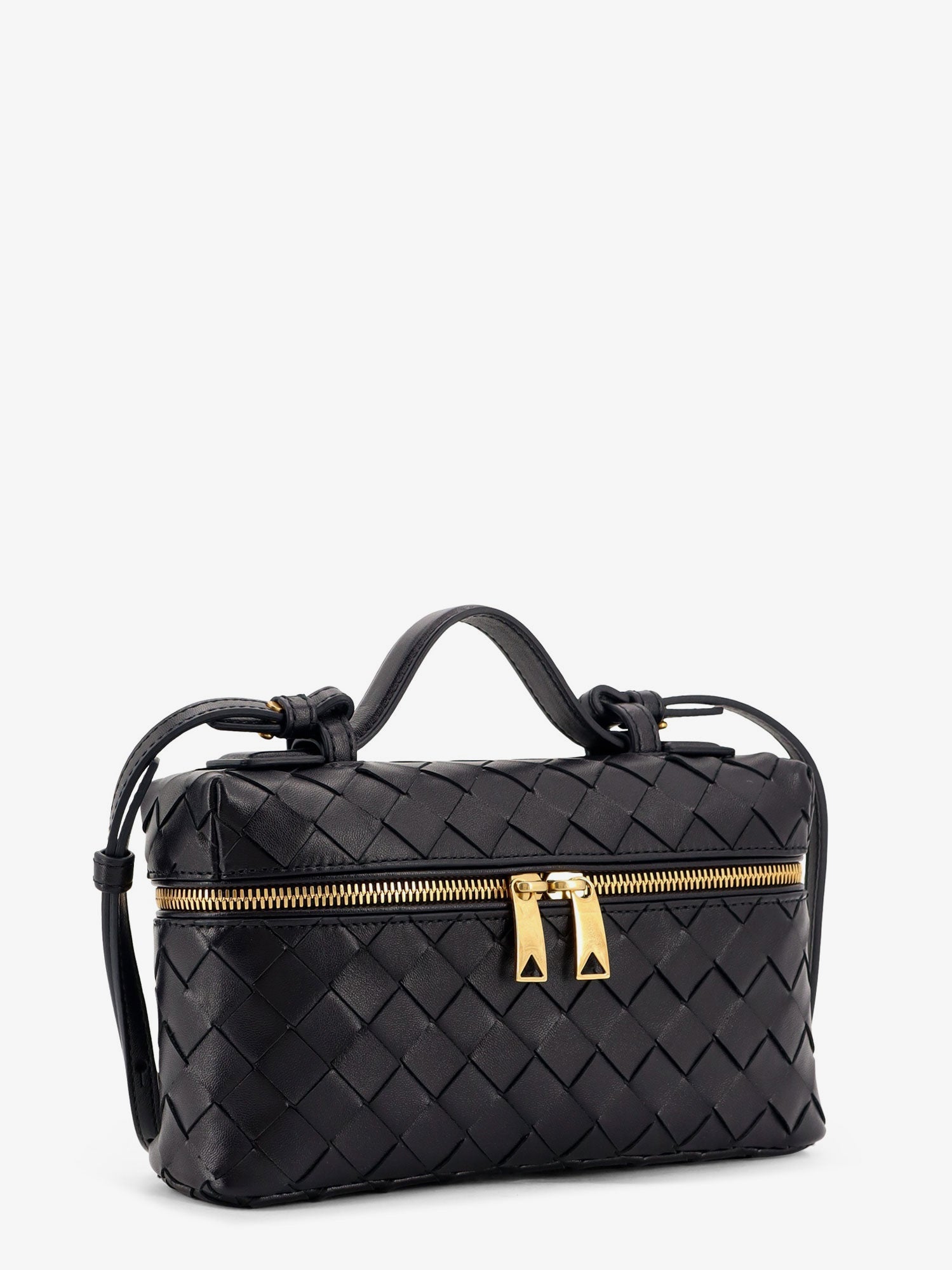 Bottega Veneta Bang Bang Vanity Case Leather Bag