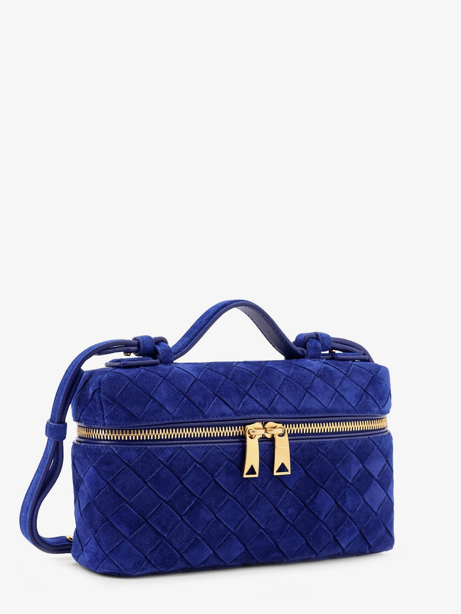 Bottega Veneta Bang Bang Suedevanity Case