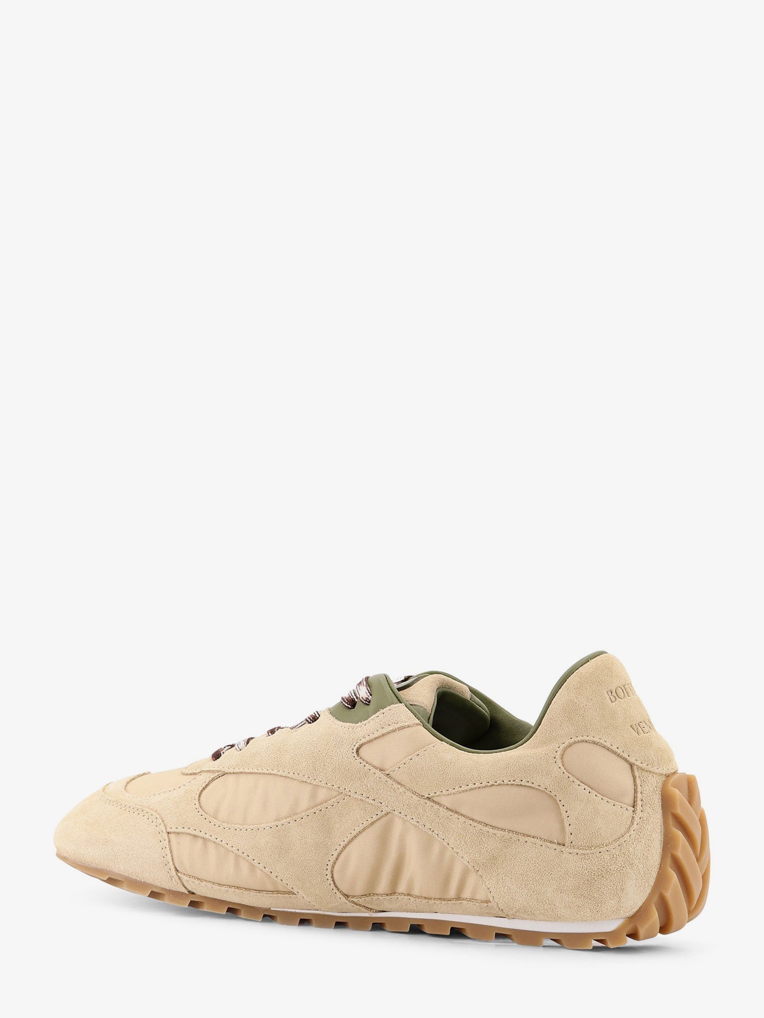 Bottega Veneta Orbit Flash Suede And Nylon Blend Sneakers