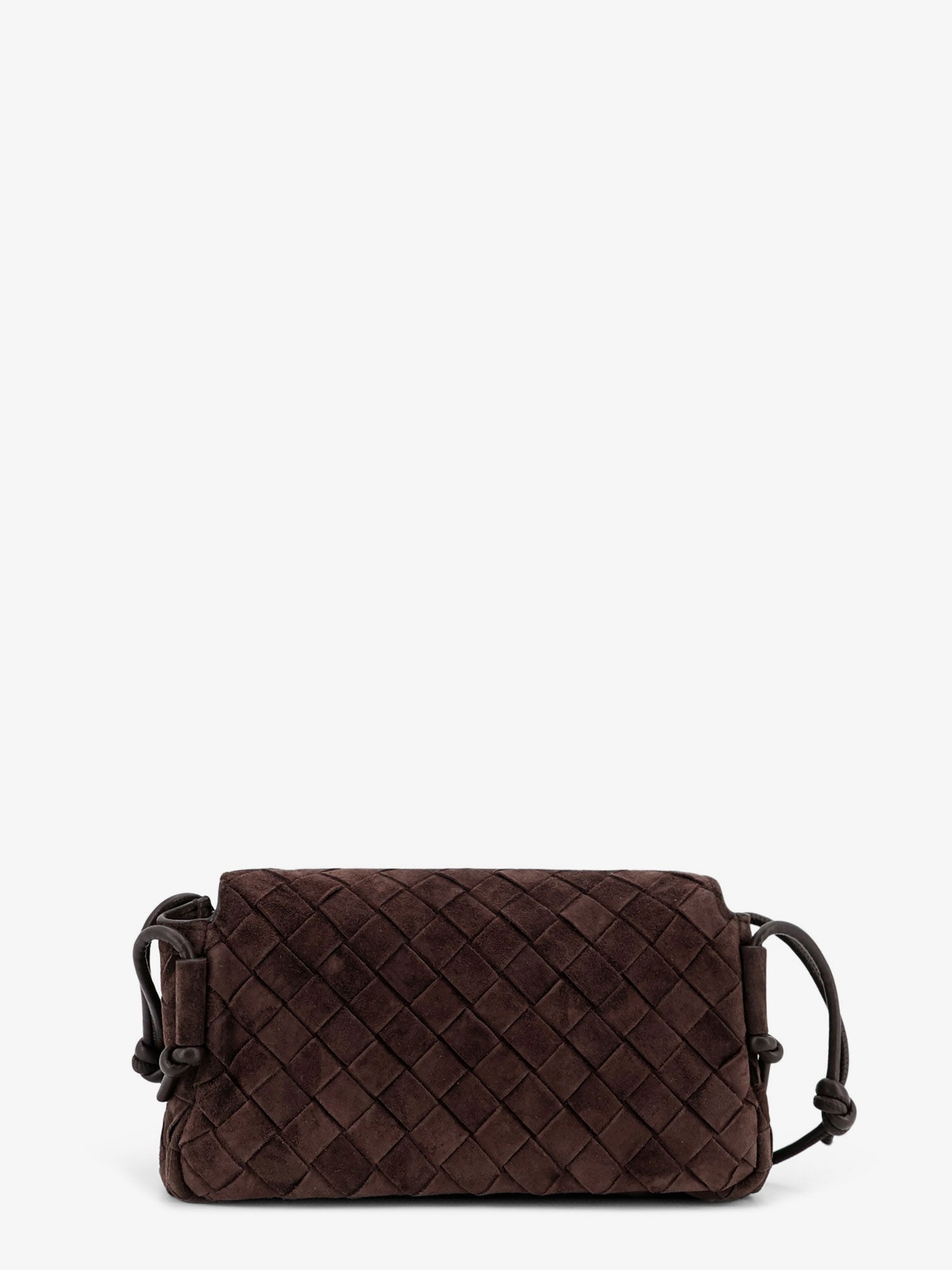 Bottega Veneta Notturno Suede Pouch
