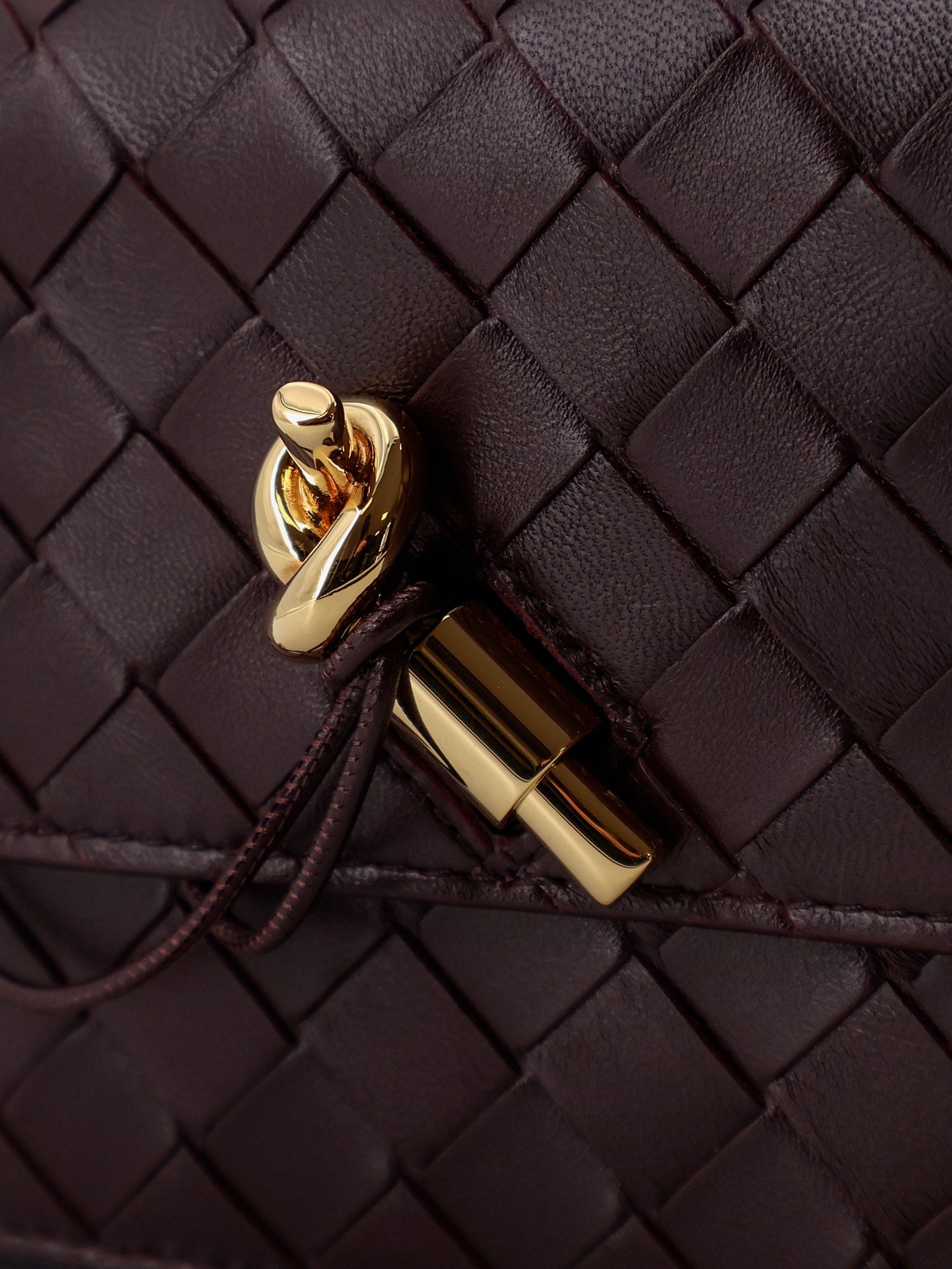 Bottega Veneta Leather Crossbody Bag With Intrecciato Motif