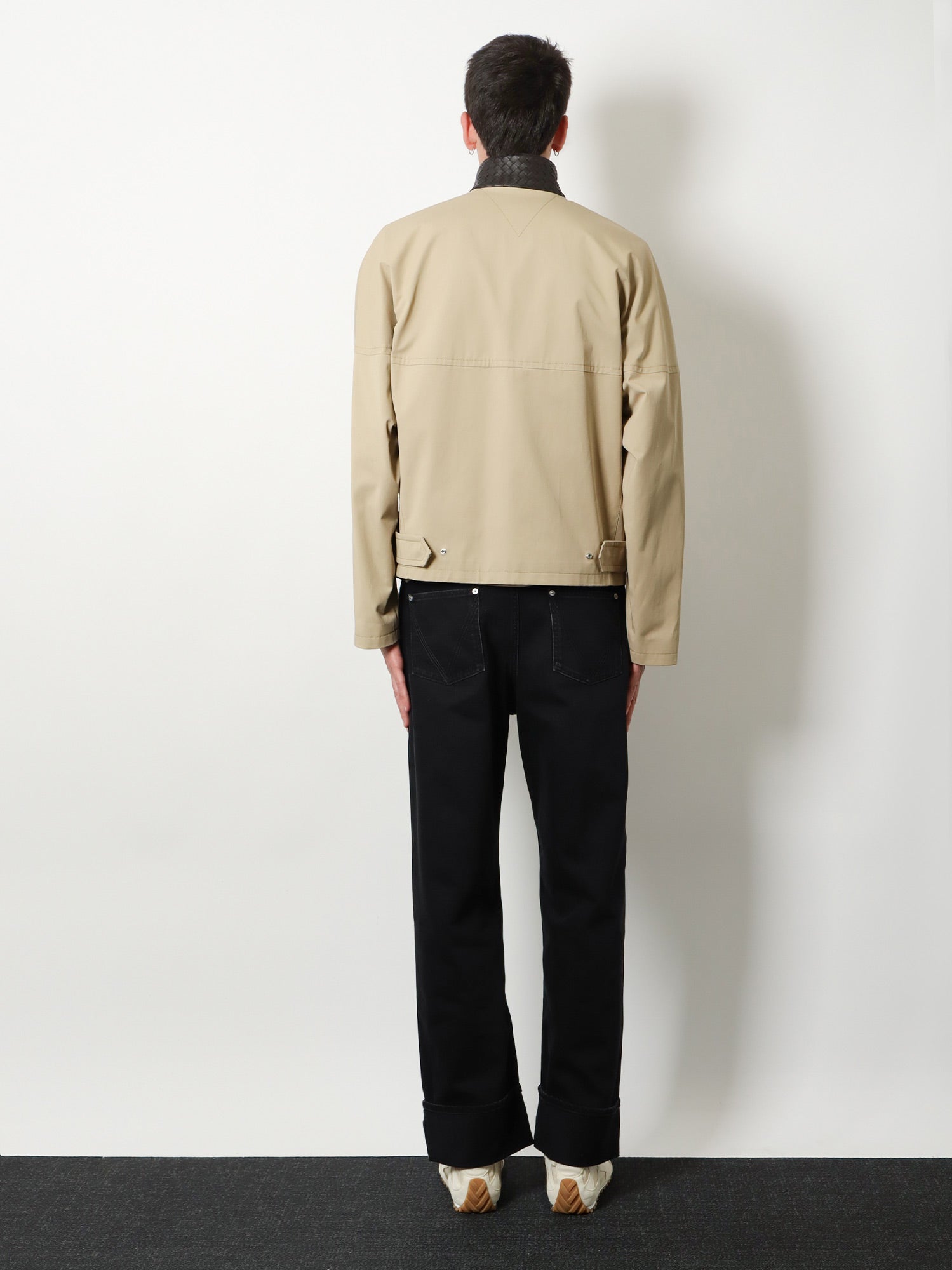 Bottega Veneta Cotton Jacket With Intrecciato Detail