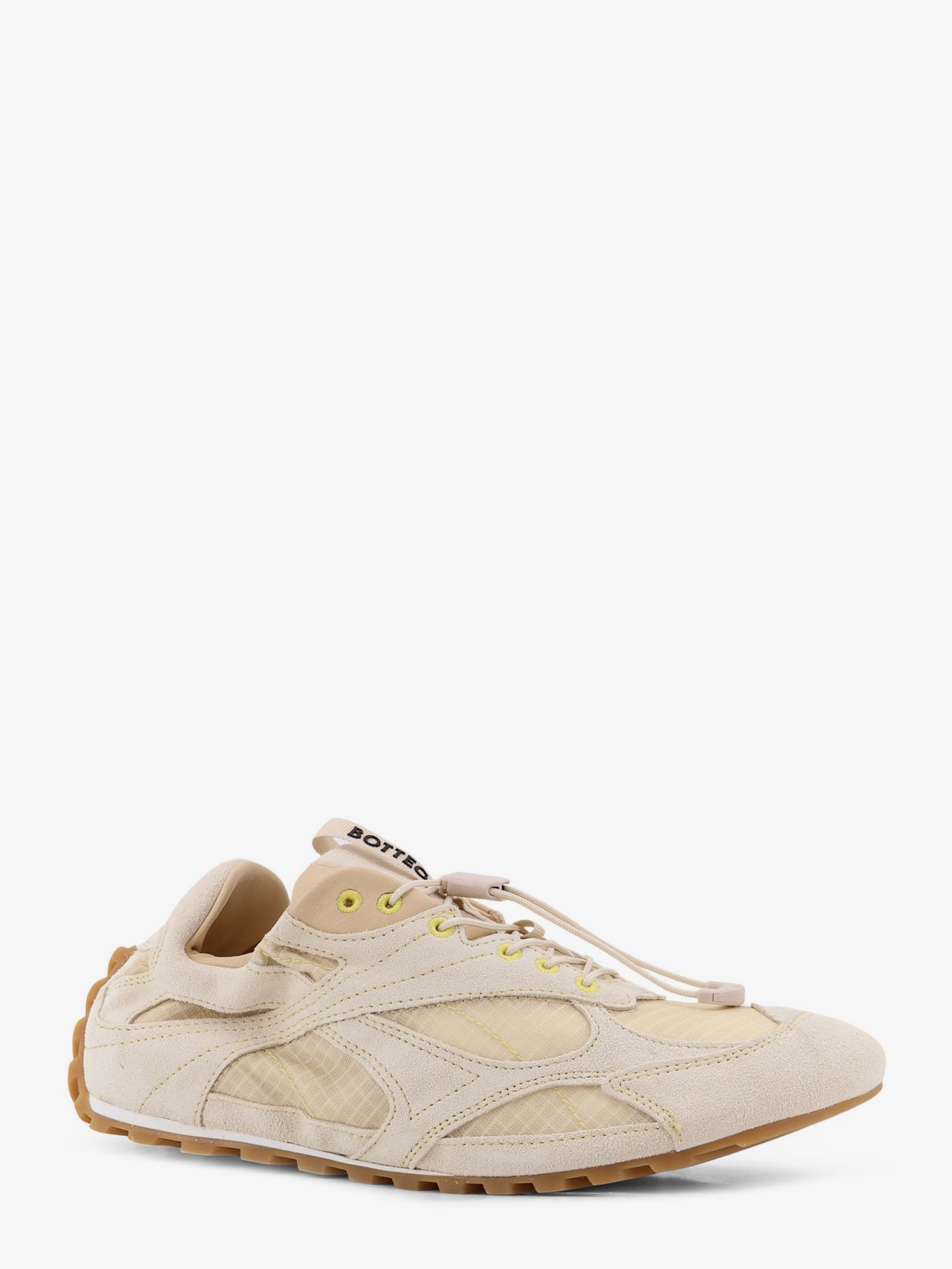 Bottega Veneta Orbit Flash Suede And Nylon Sneakers