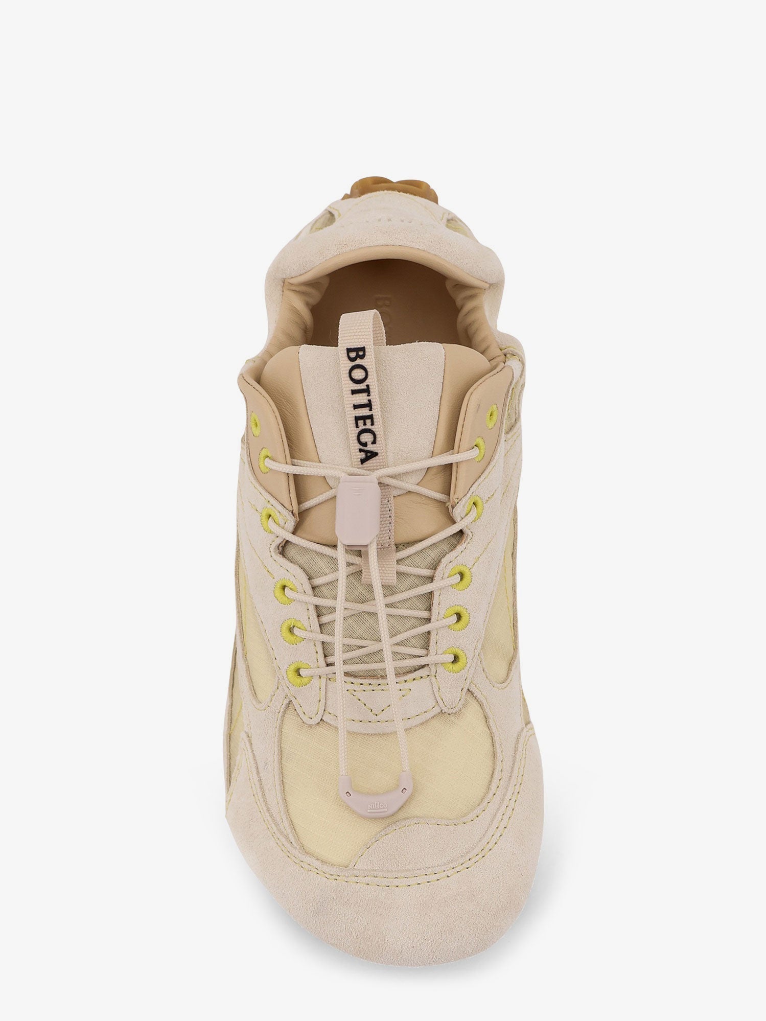 Bottega Veneta Orbit Flash Suede And Nylon Sneakers