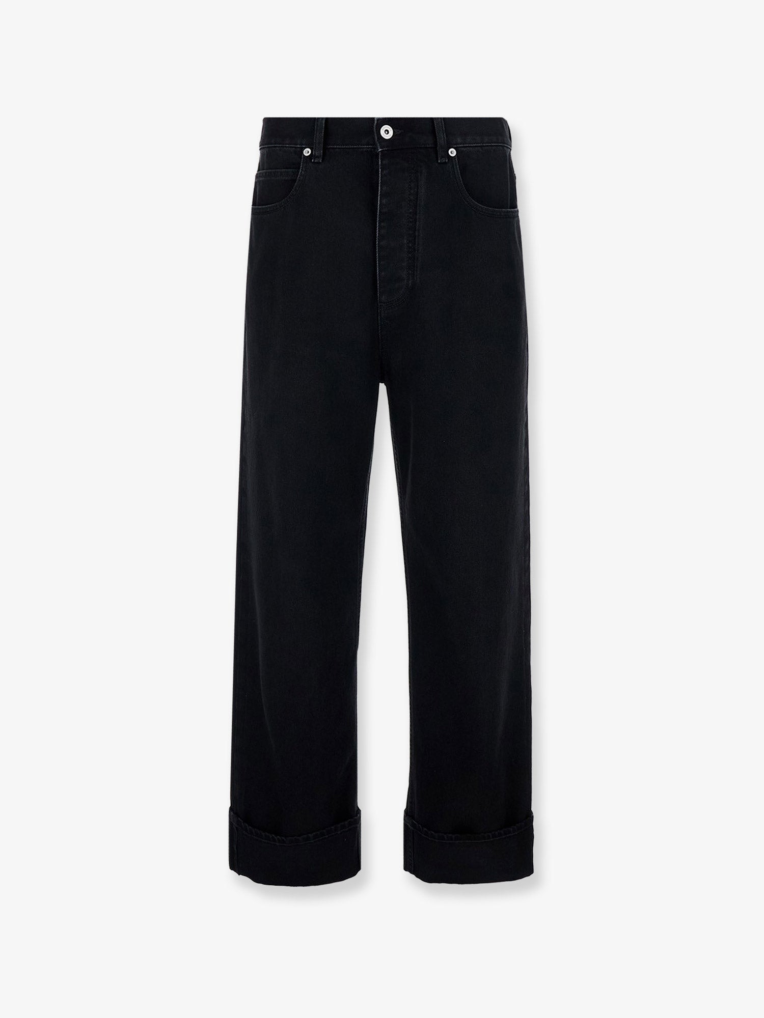 Bottega Veneta Black Denim Trousers