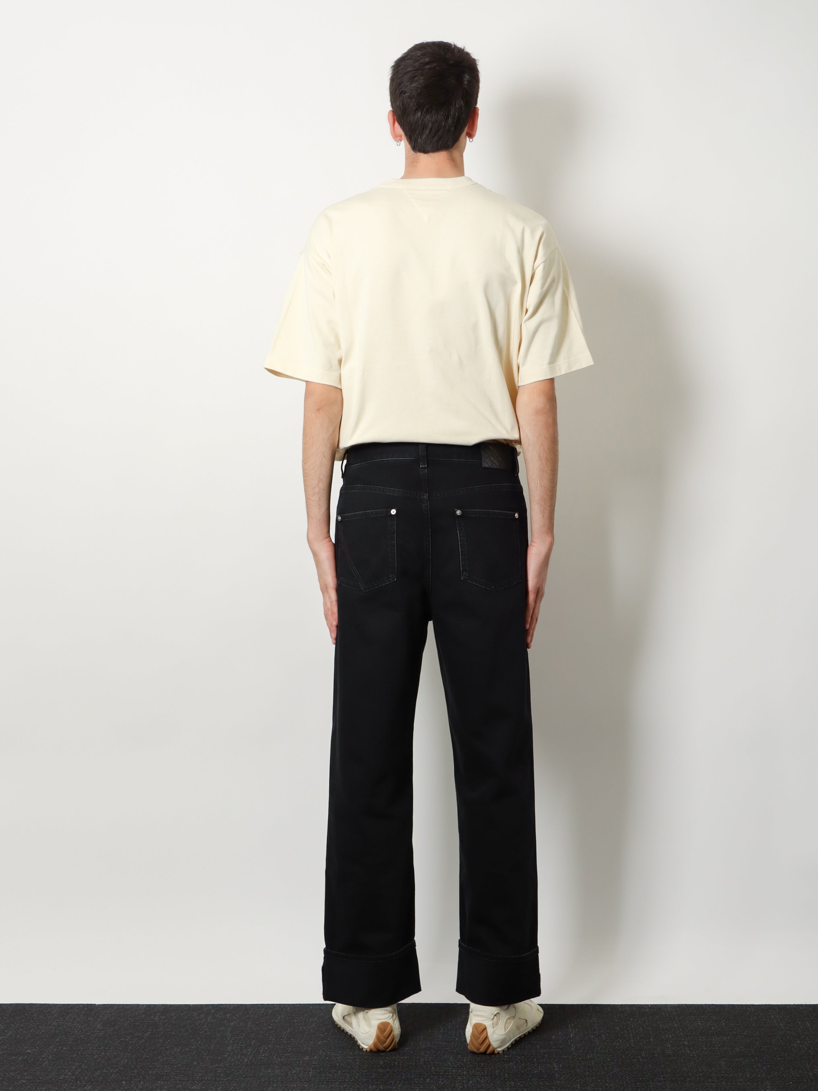 Bottega Veneta Black Denim Trousers