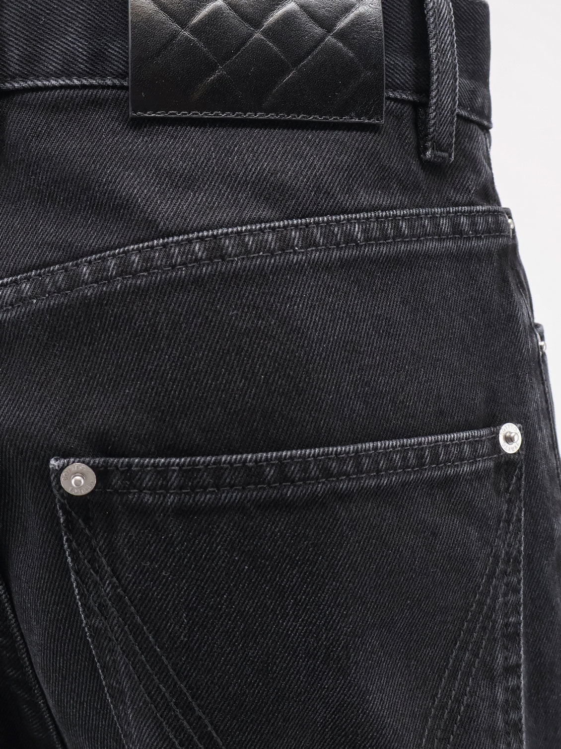 Bottega Veneta Black Denim Trousers