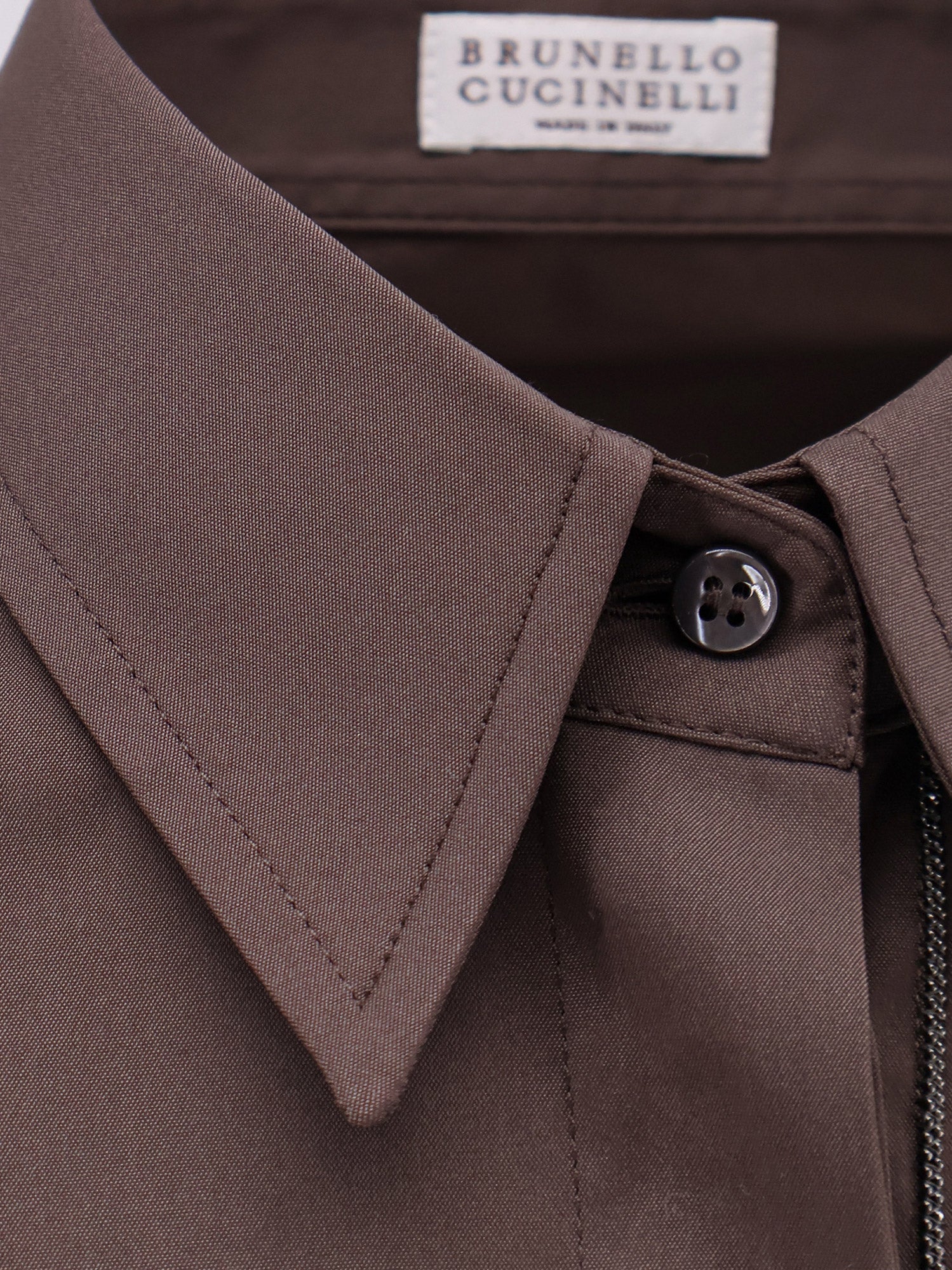 Brunello Cucinelli Cotton Blend Shirt