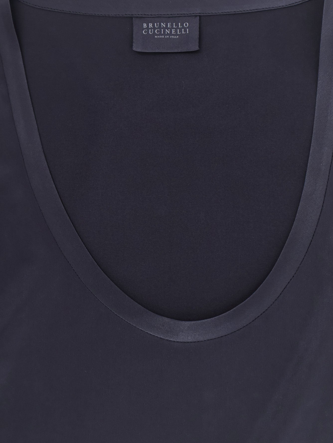 Brunello Cucinelli Stretch Silk Tank Top