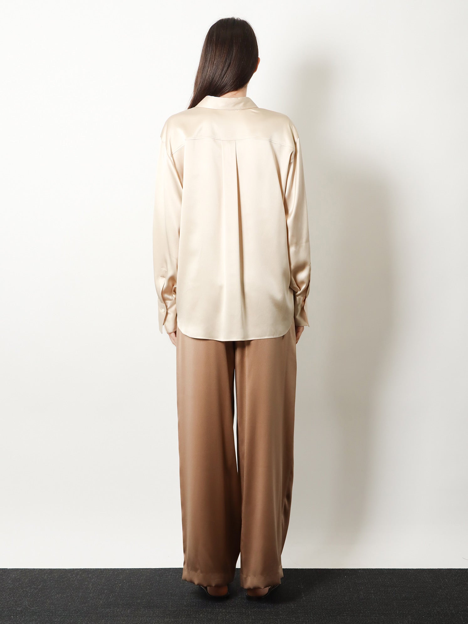 Brunello Cucinelli Silk Shirt With Monili Detail
