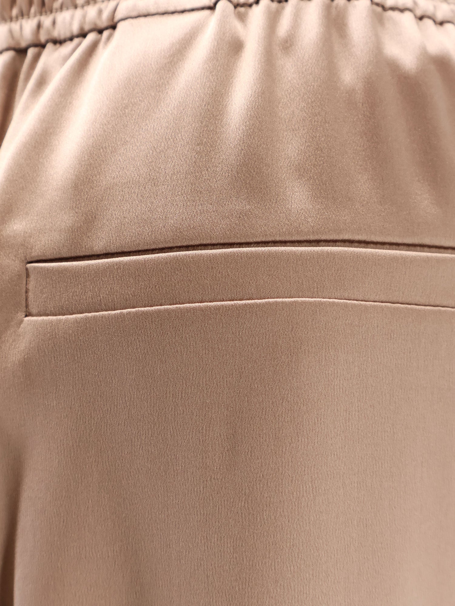 Brunello Cucinelli Silk Trousers