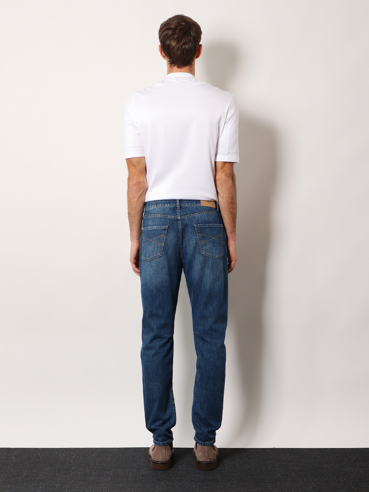 Brunello Cucinelli Leisure Fit Cotton Jeans