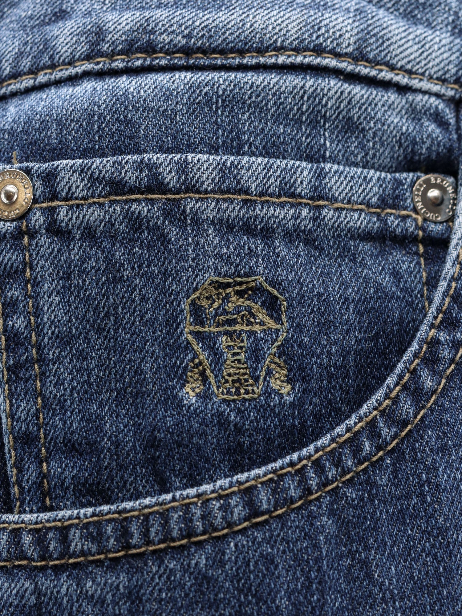 Brunello Cucinelli Leisure Fit Cotton Jeans