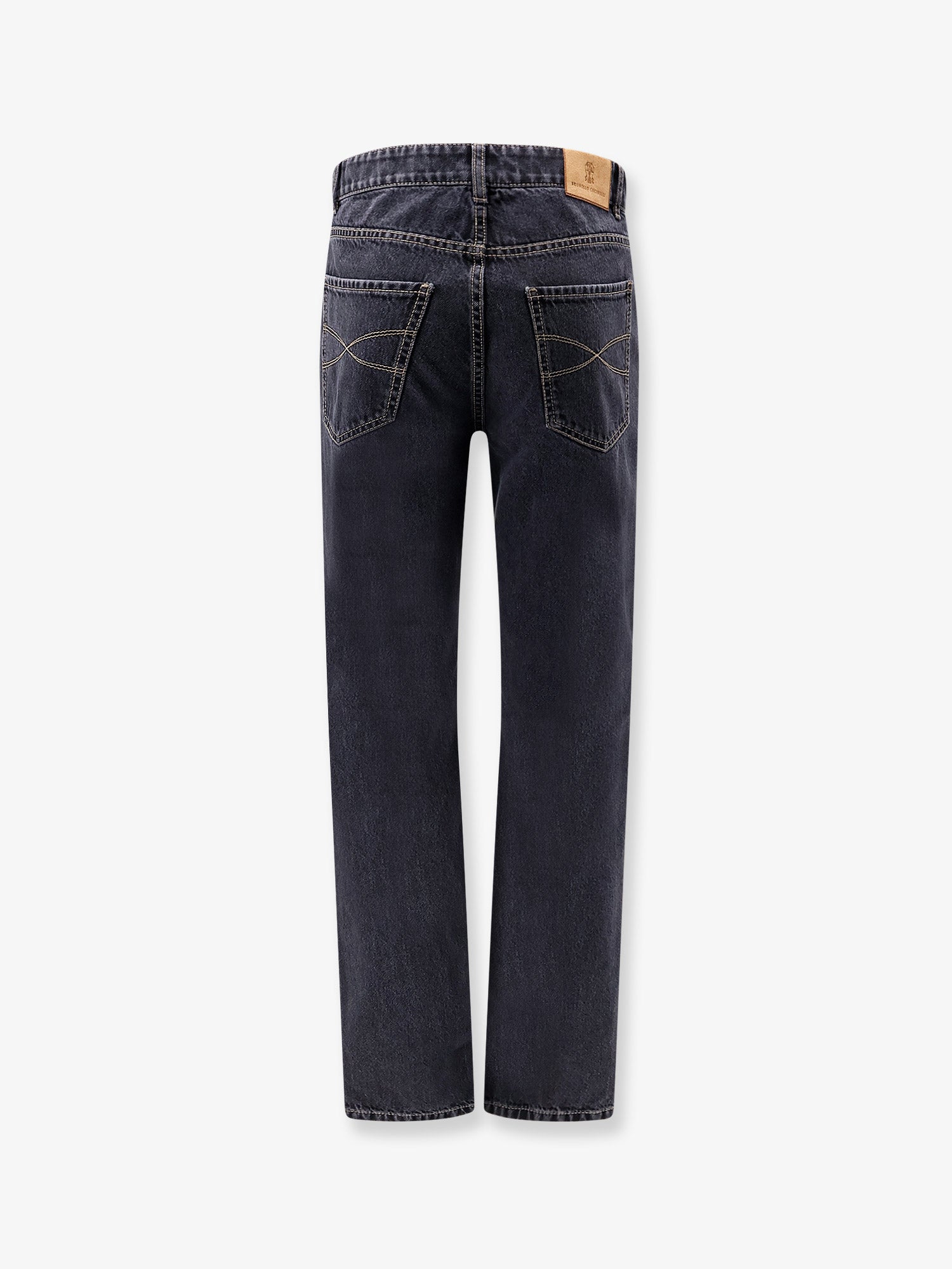 Brunello Cucinelli Traditional Fit Cotton Jeans