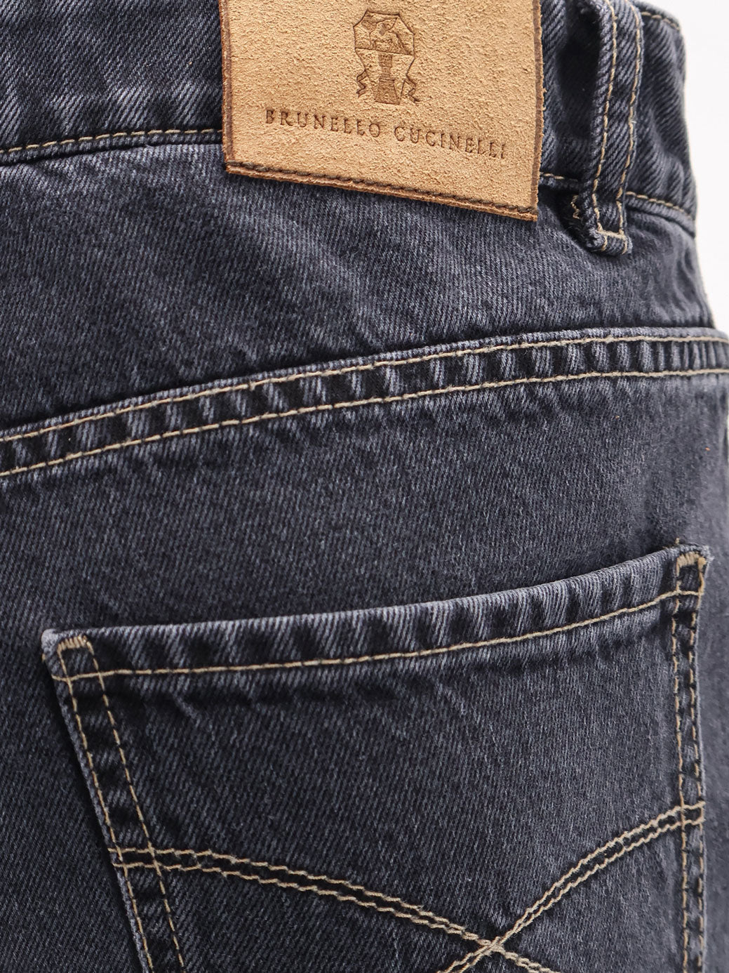 Brunello Cucinelli Traditional Fit Cotton Jeans