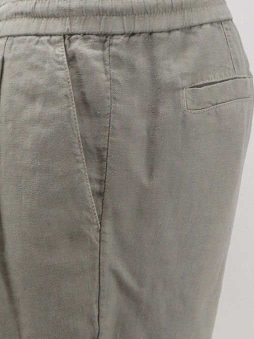 Brunello Cucinelli Linen Bermuda Shorts With Drawstring