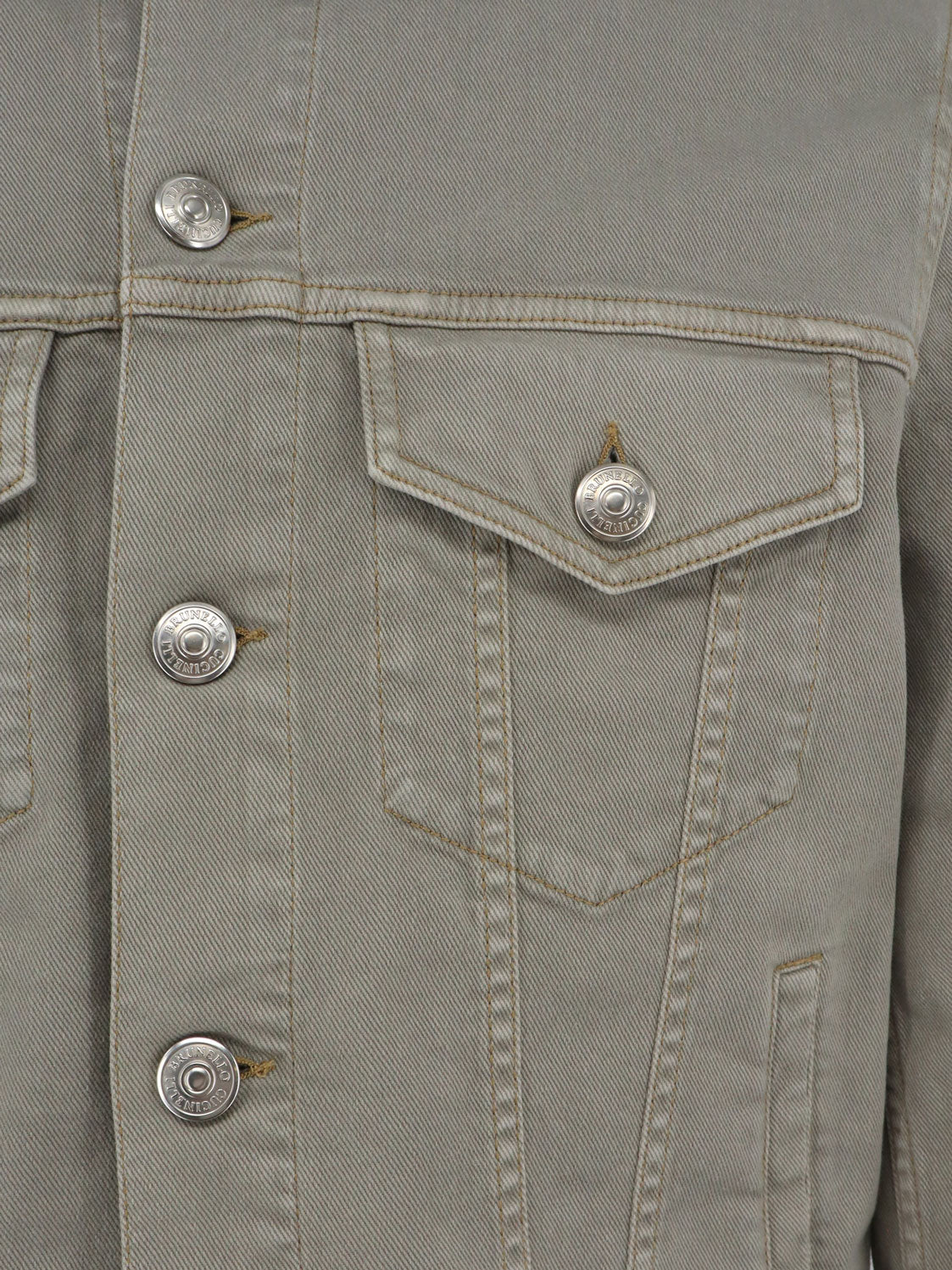 Brunello Cucinelli Grey Denim Jacket