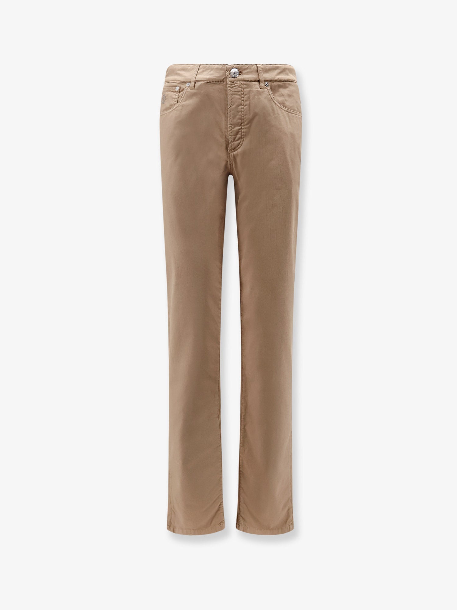 Brunello Cucinelli Stretch Cotton Trousers